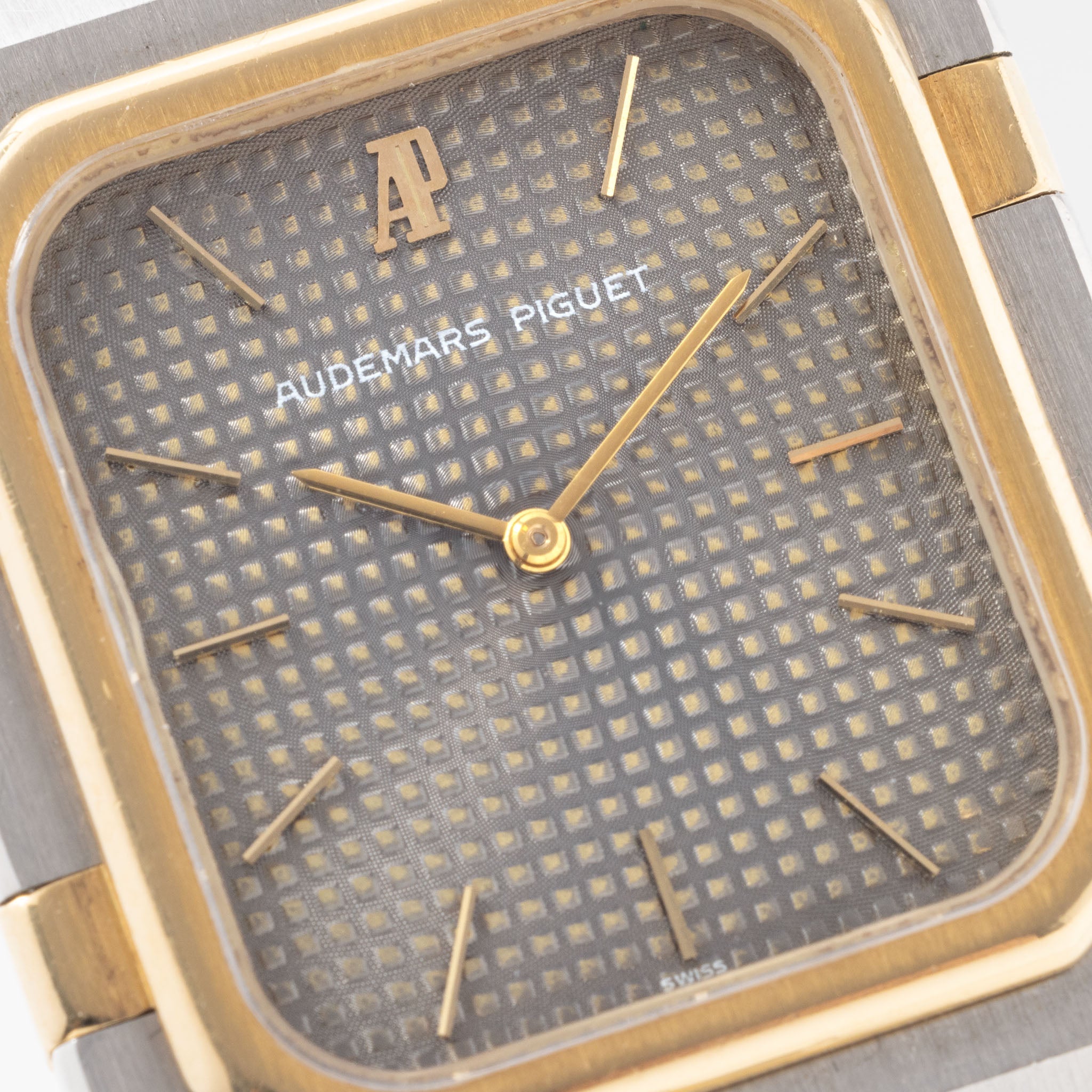 Audemars Piguet Royal Oak Rectangular Grey Petite Tapisserie Dial Ref. 6009SA