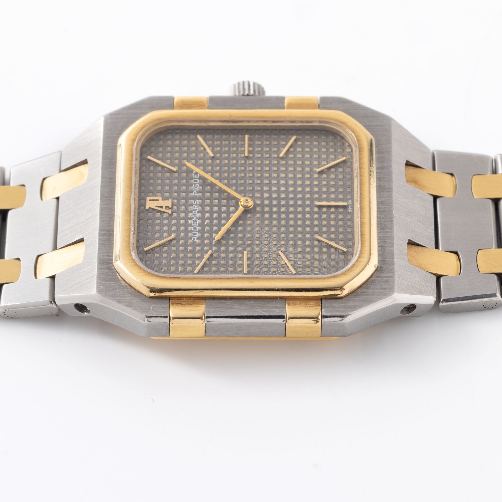 Audemars Piguet Royal Oak Rectangular Grey Petite Tapisserie Dial Ref. 6009SA