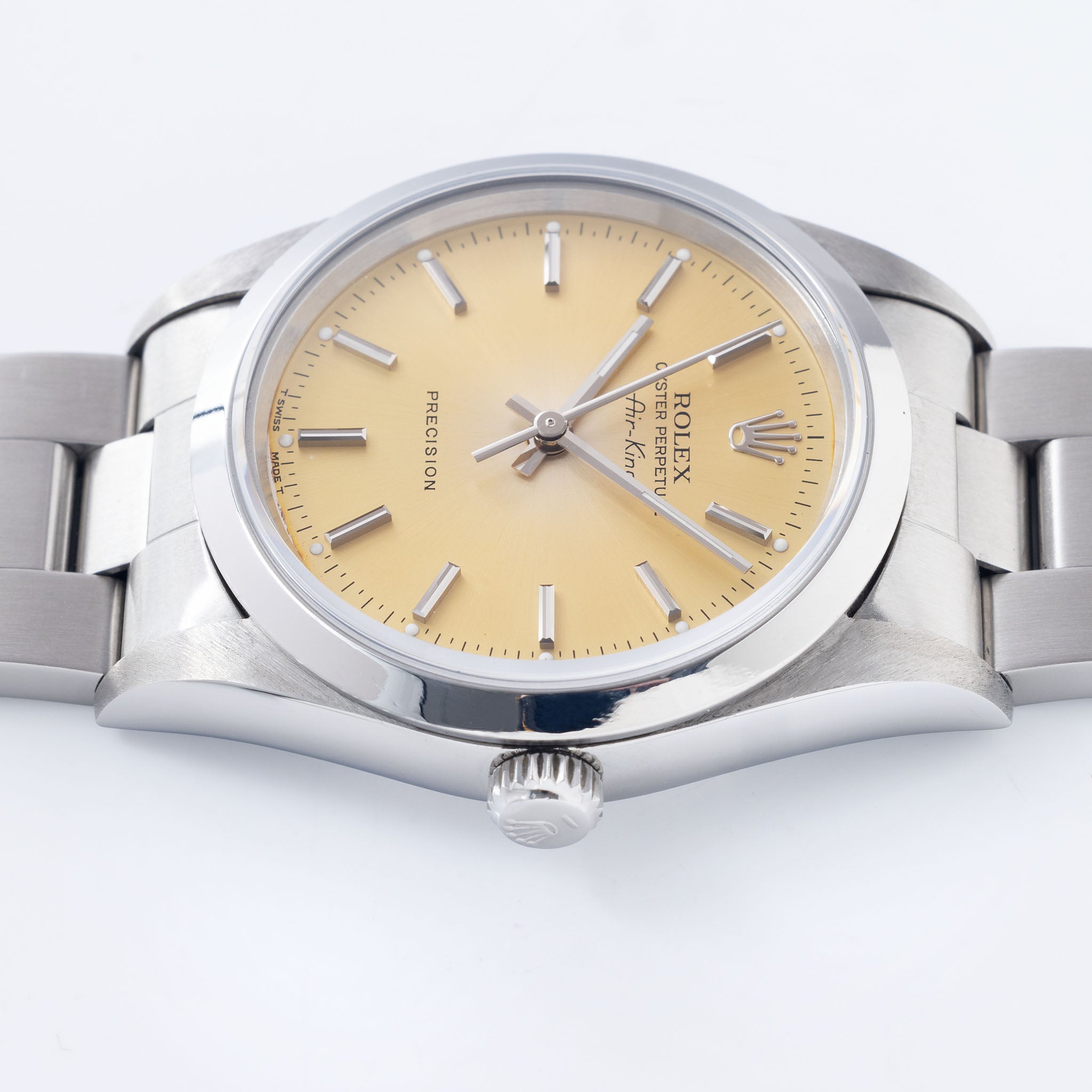 Rolex Air-King "Tropical Turned to Champagne" Dial Ref. 14000