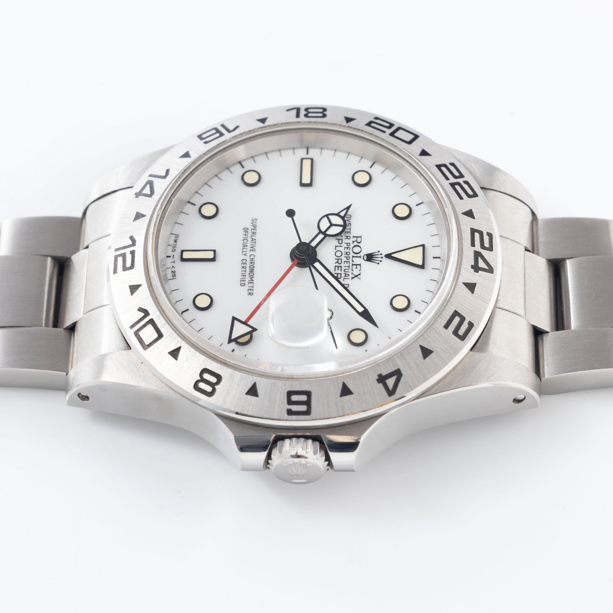 Rolex Explorer II White "Porcelain" Dial Ref. 16550