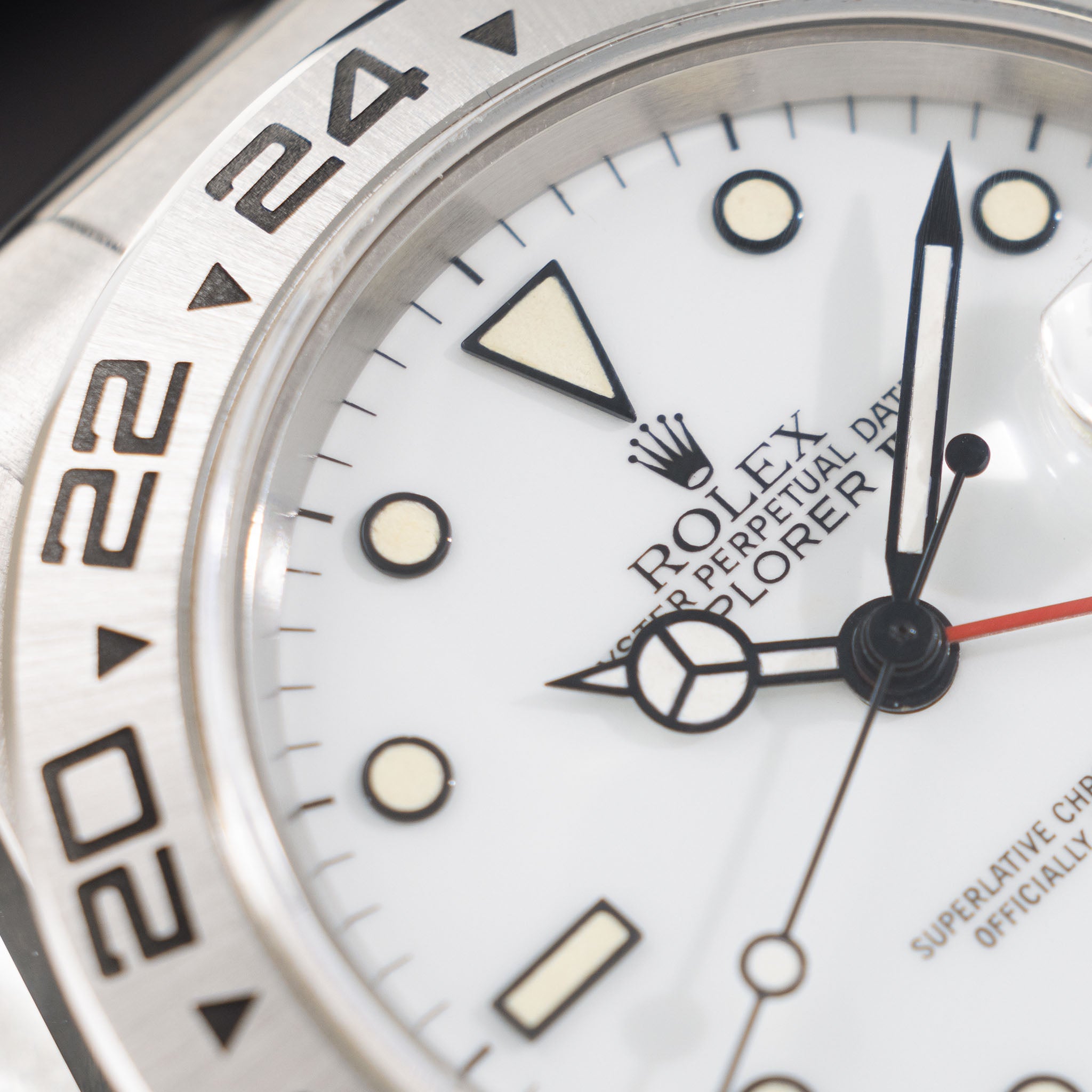 Rolex Explorer II White "Porcelain" Dial Ref. 16550