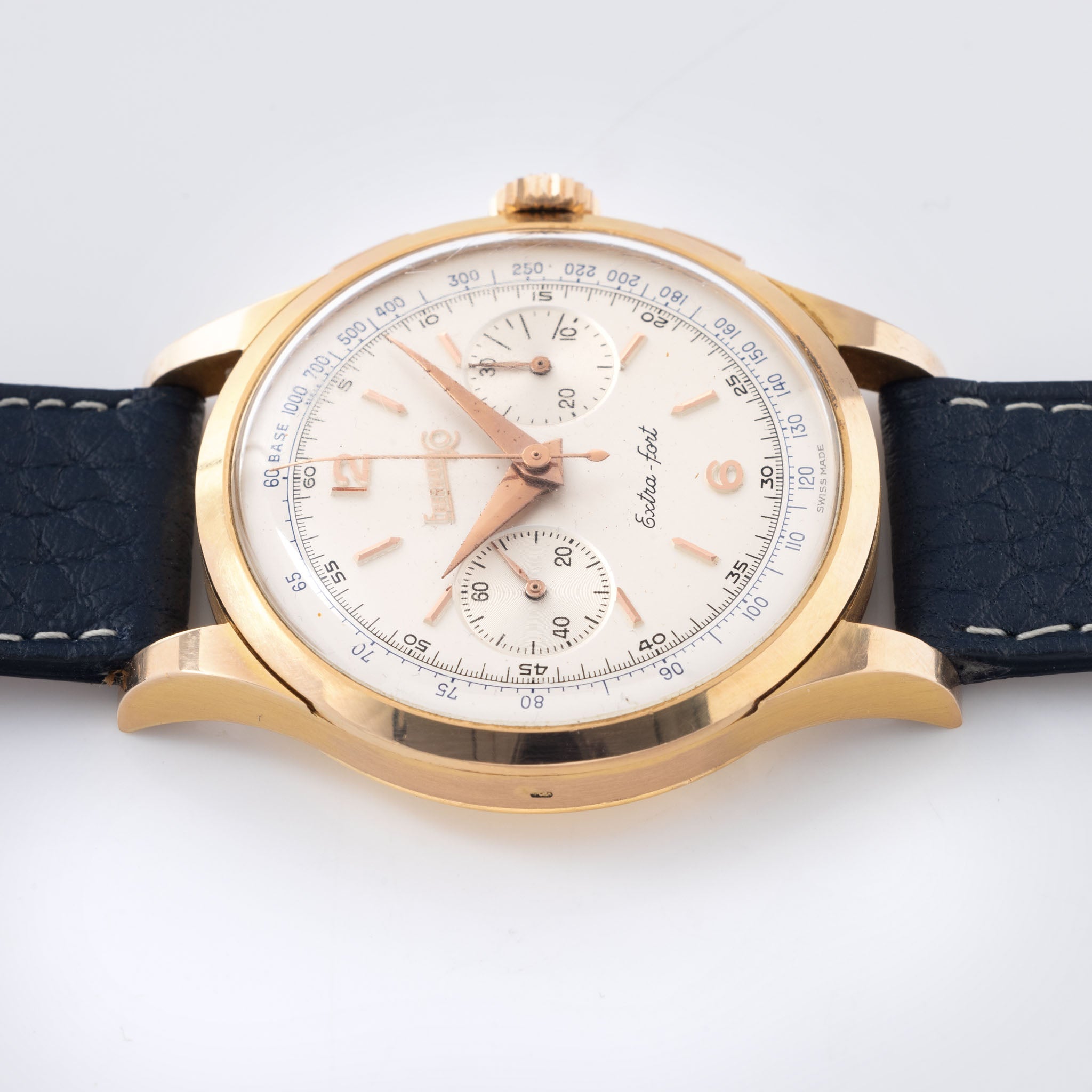 Eberhard & Co. Flyback Chronograph Extra-Fort in 18k Rose Gold Ref. 14003