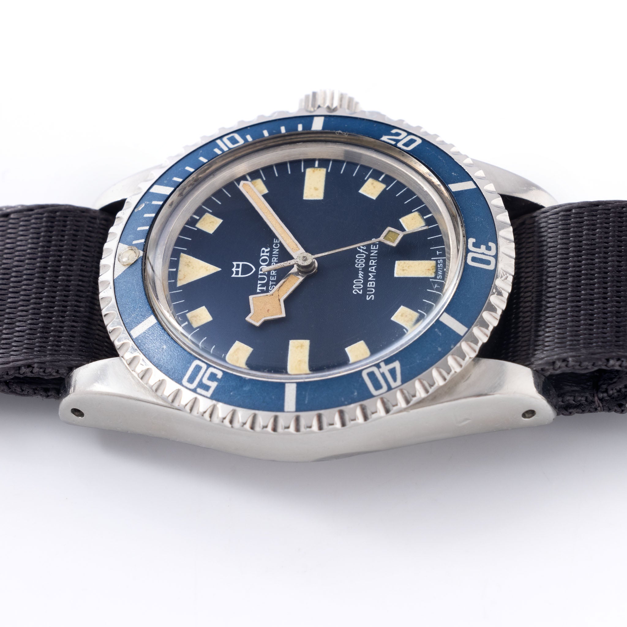 Tudor Marine Nationale MN 80 Snowflake Submariner 9401/ 0 with Copy of Ledgers