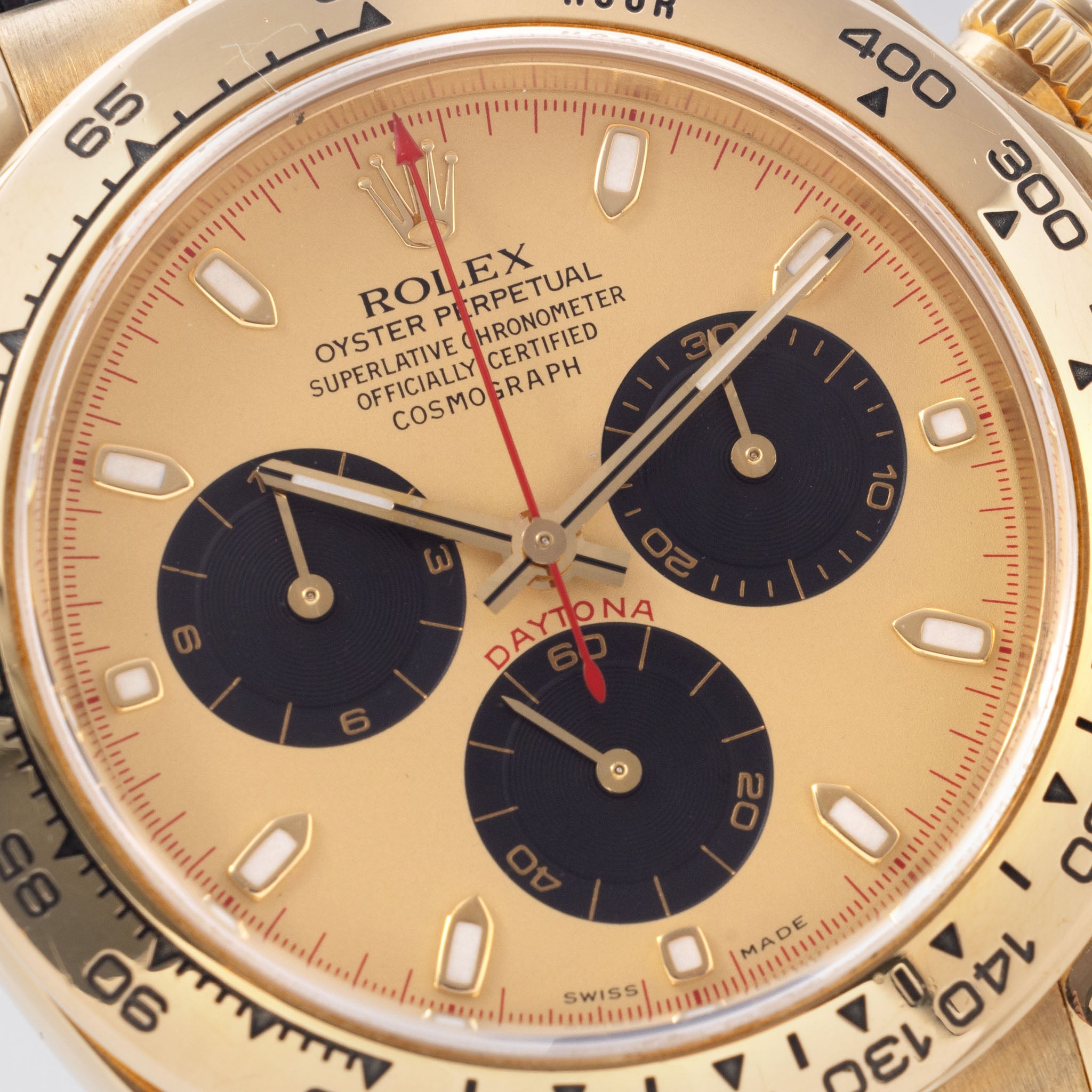 Rolex Daytona “Lemon” Dial in 18k Yellow Gold Ref. 116518