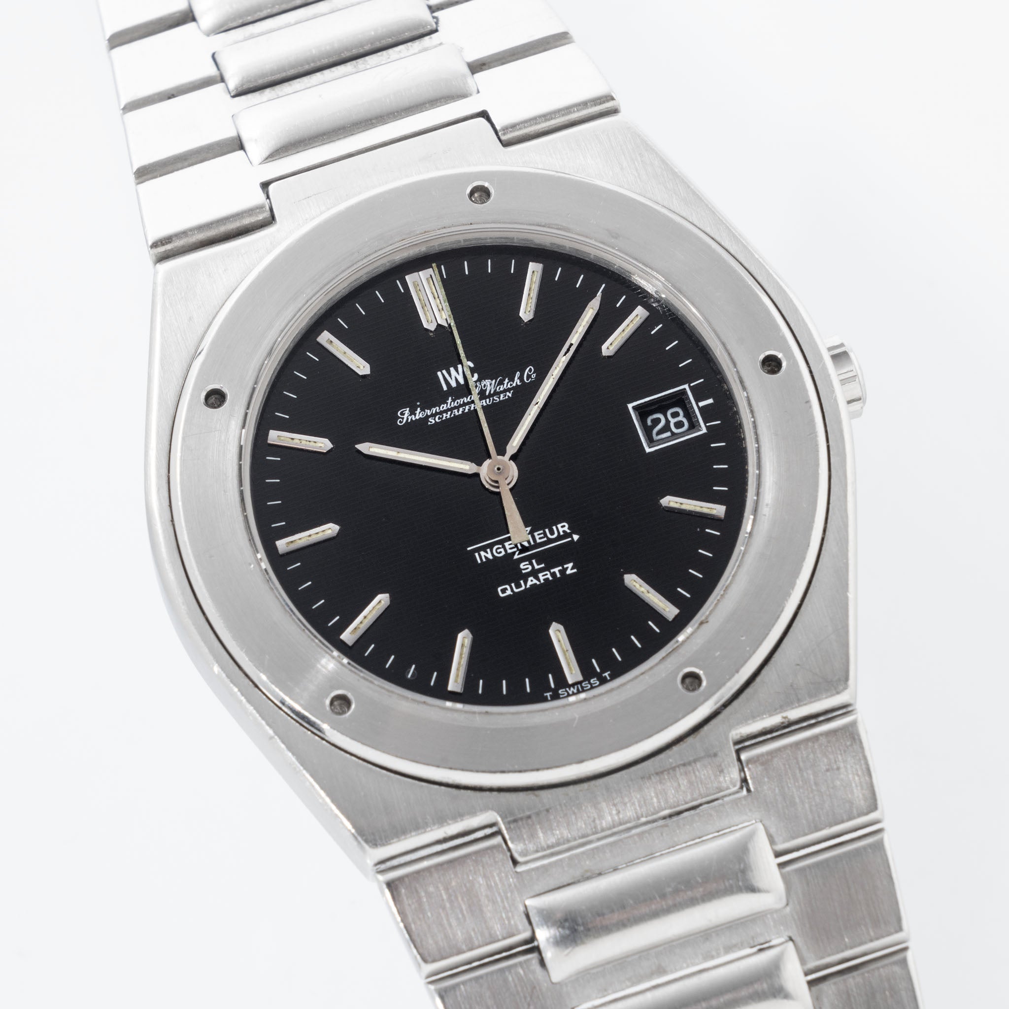 IWC Ingenieur SL Jumbo Quartz Black Dial Ref. 3303