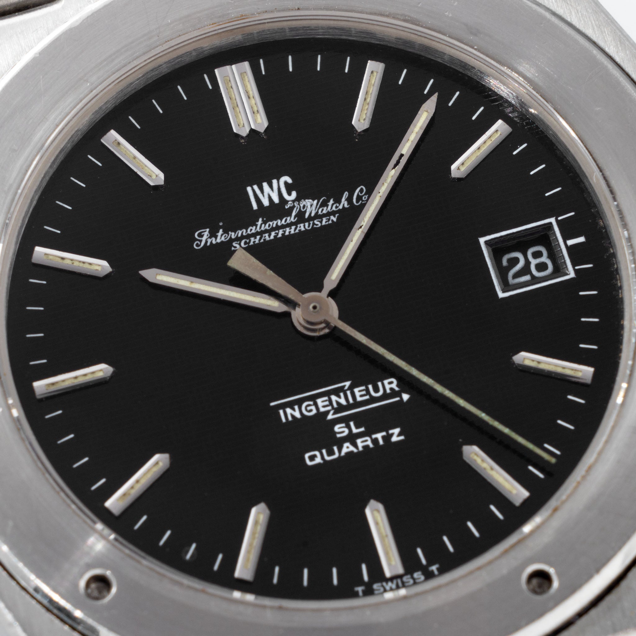 IWC Ingenieur SL Jumbo Quartz Black Dial Ref. 3303