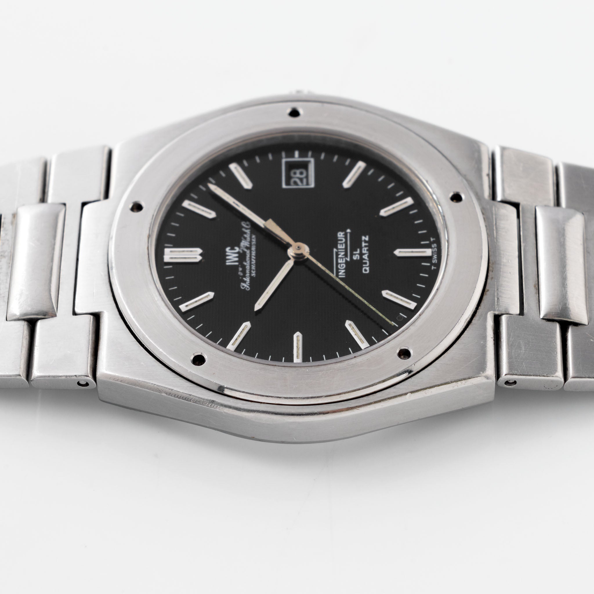 IWC Ingenieur SL Jumbo Quartz Black Dial Ref. 3303