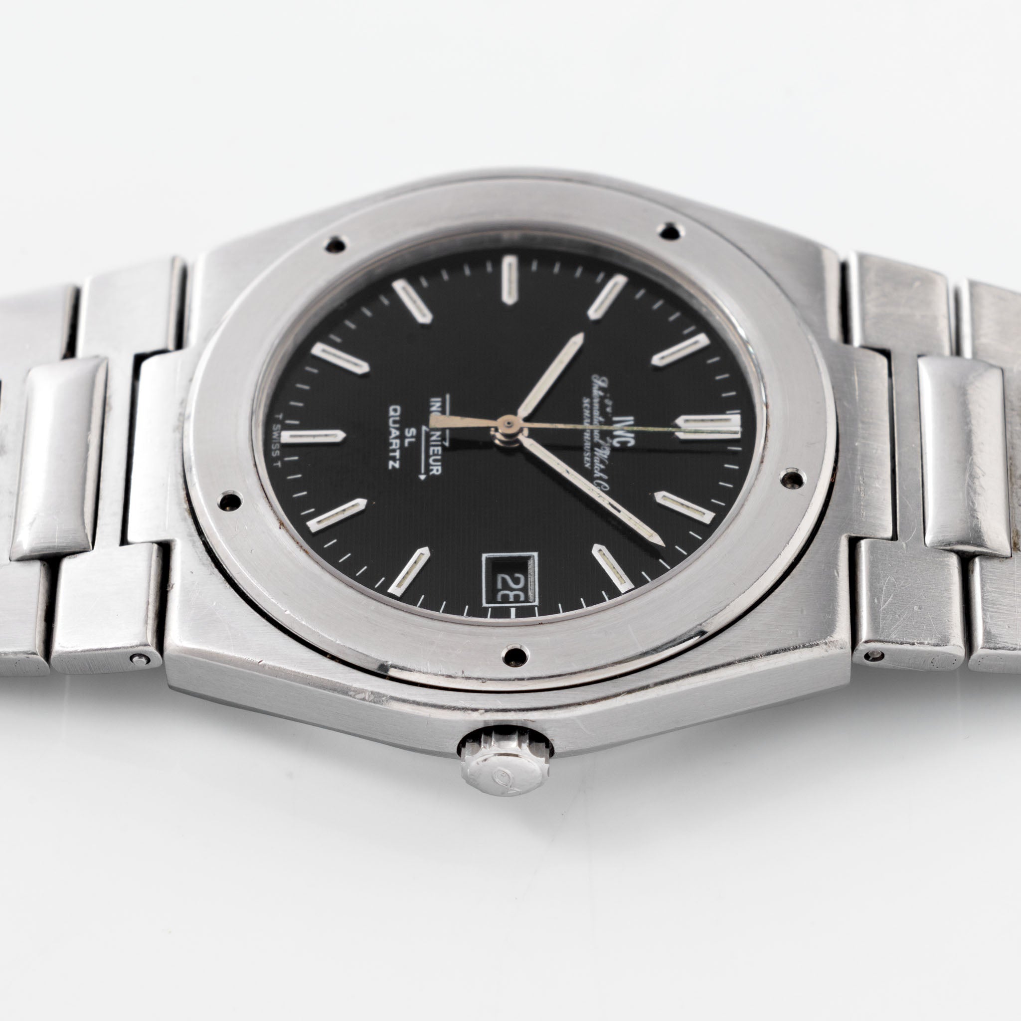 IWC Ingenieur SL Jumbo Quartz Black Dial Ref. 3303