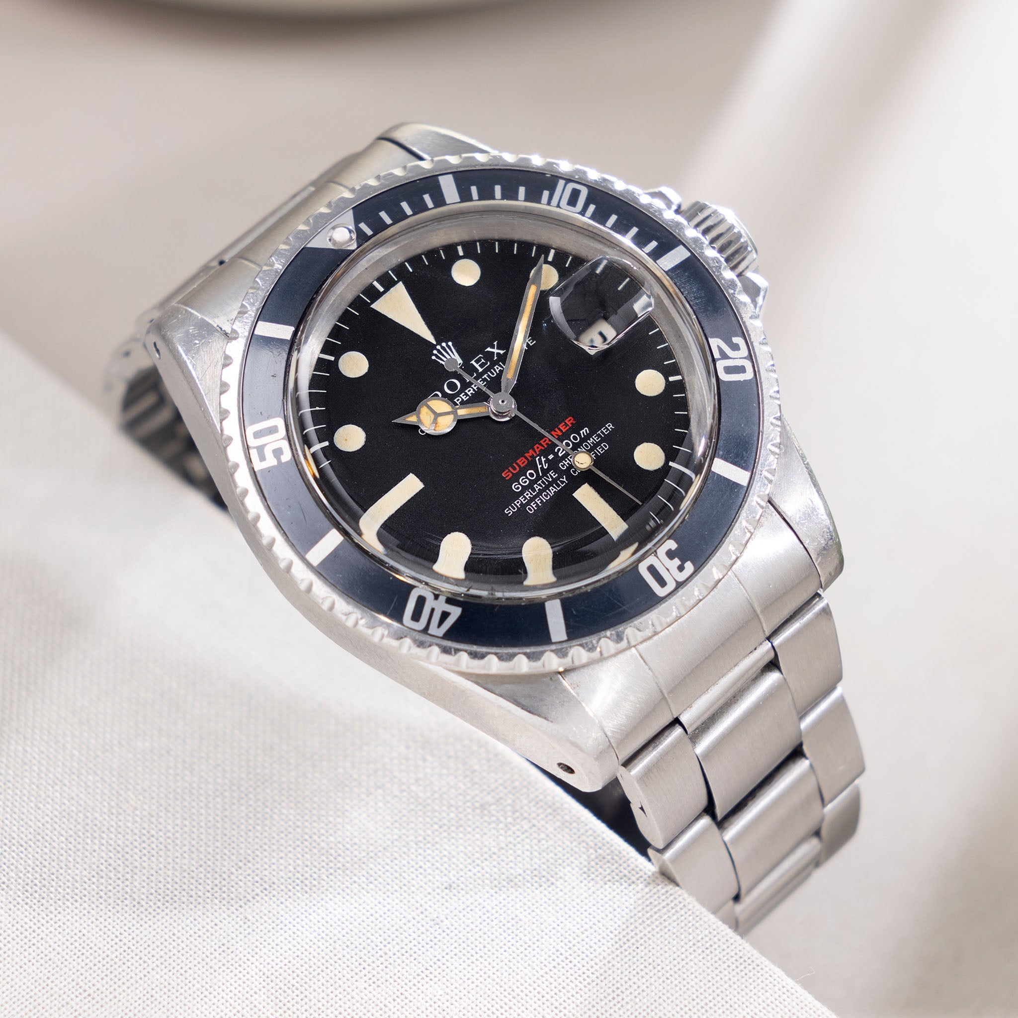 Rolex Submariner 1680 Red Mk4 Dial