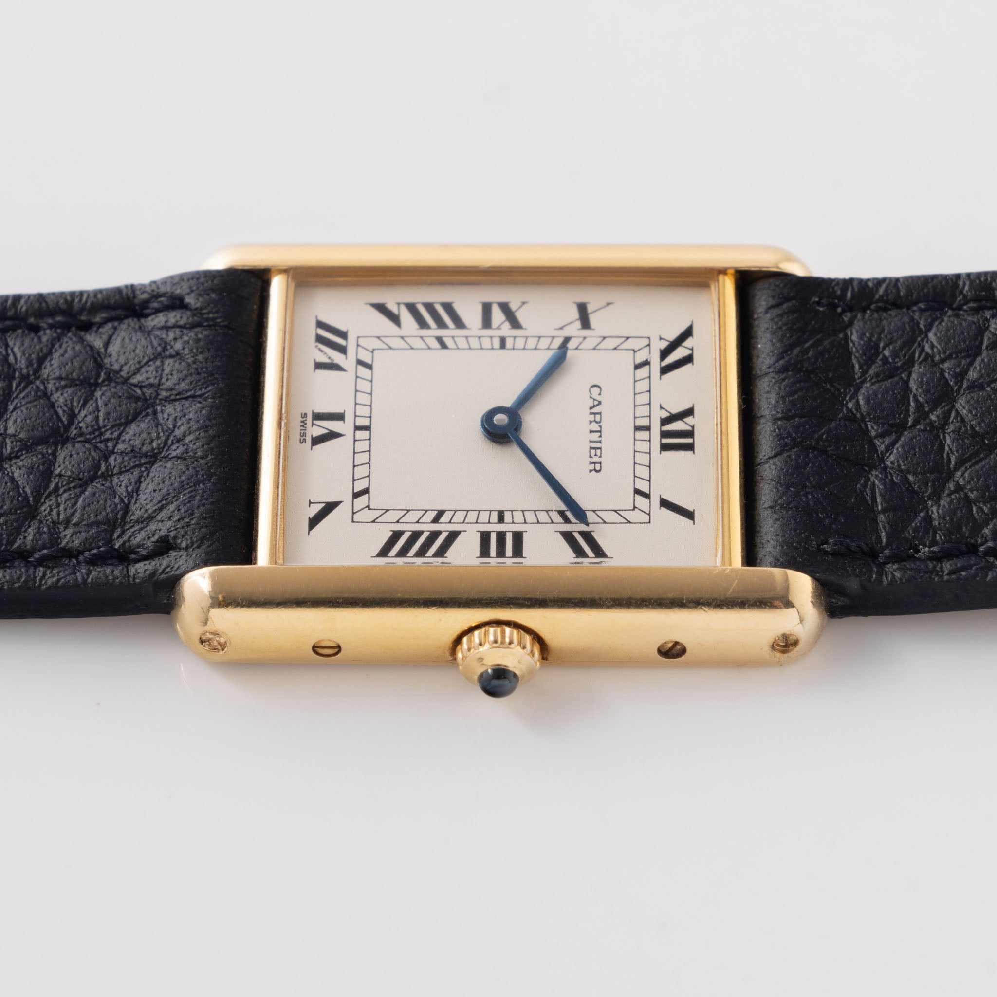 Cartier Tank Louis Silver Dial in 18k Yellow Gold Ref. 1140