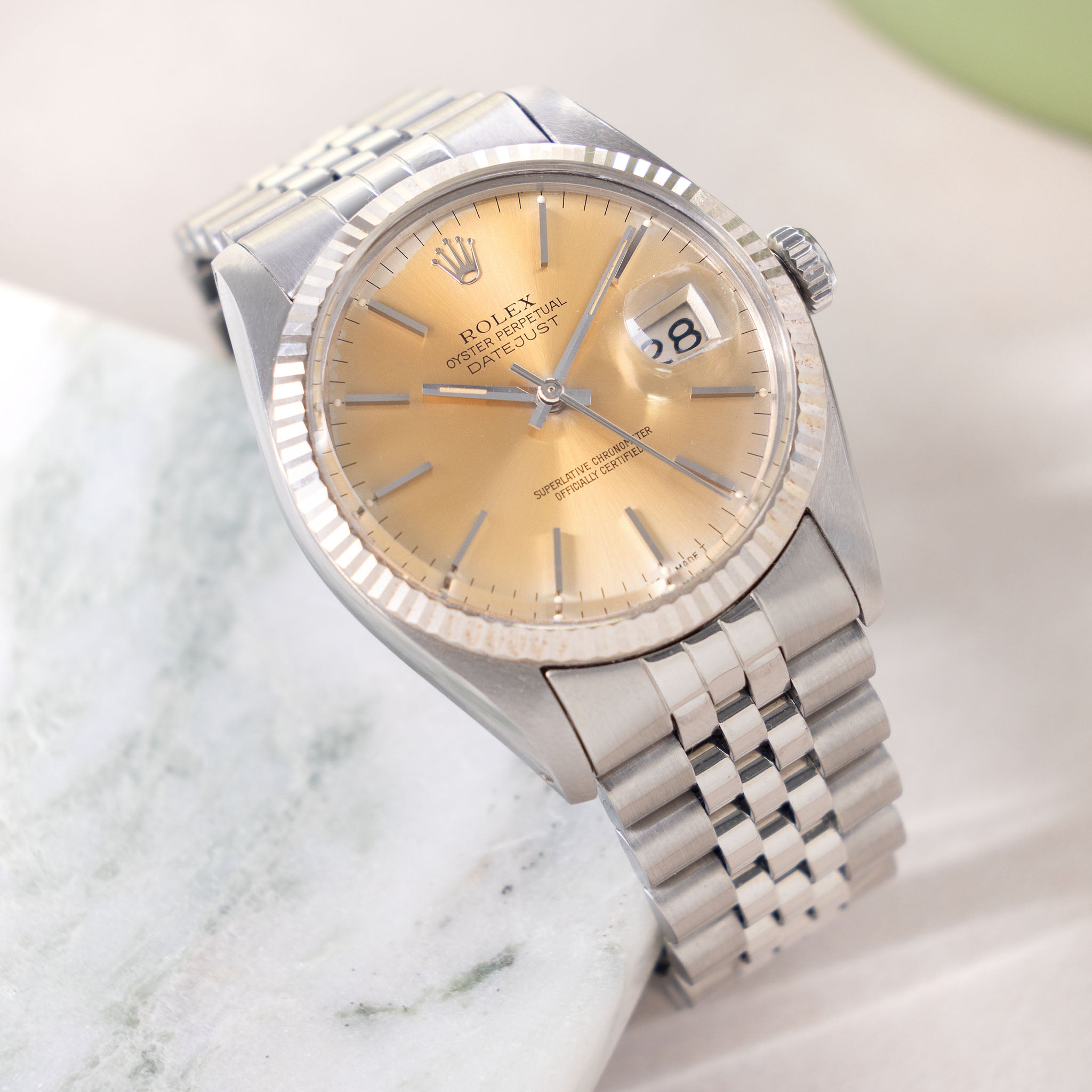 Rolex Datejust ref. 16014 with unique patina - incoming