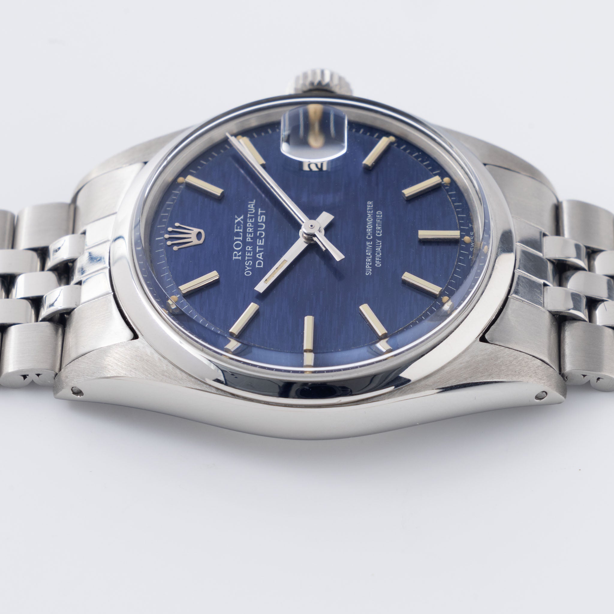 Rolex Datejust Blue "Mosaic" Dial Ref. 1600