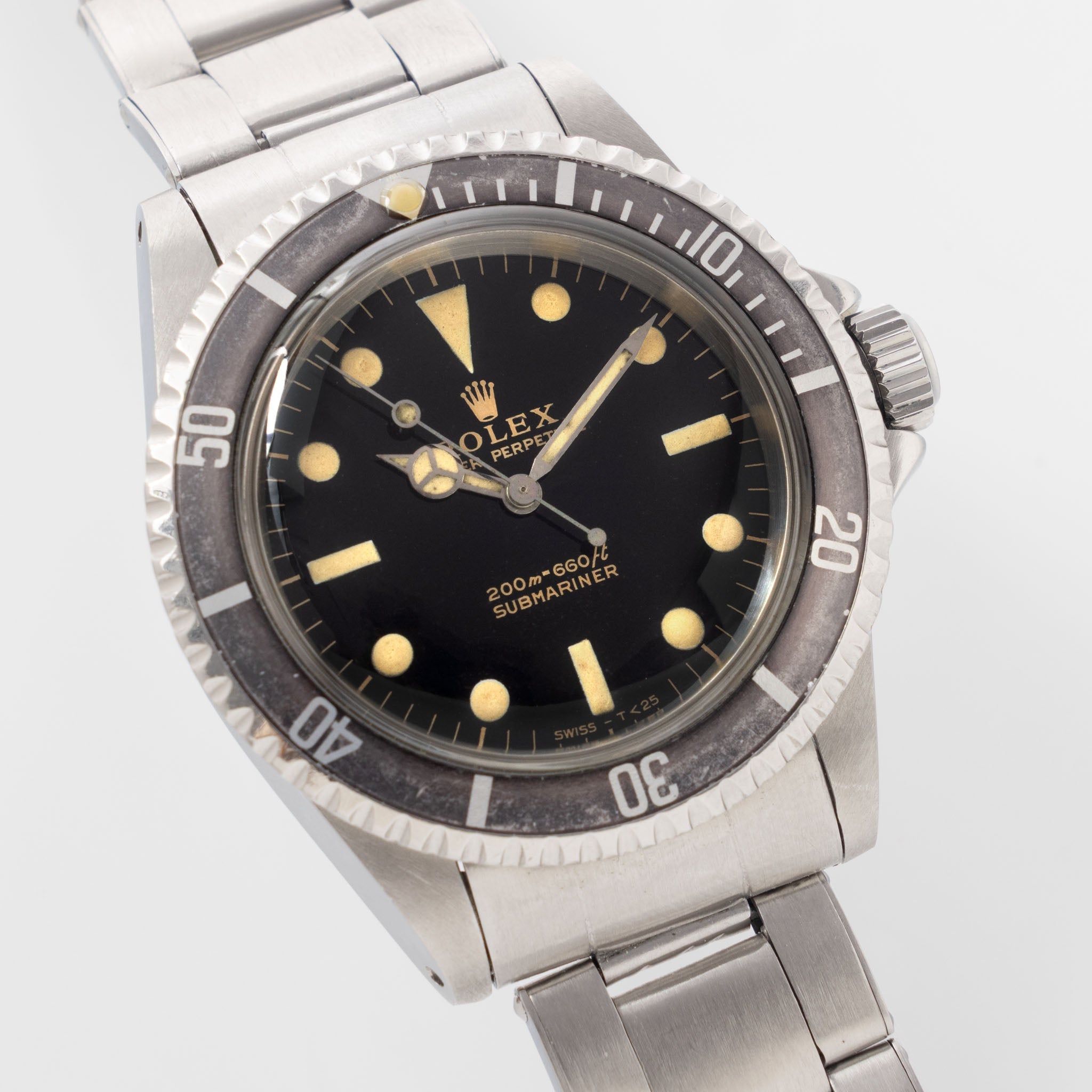 Rolex Submariner Gilt dial ref 5513 first owner provenance