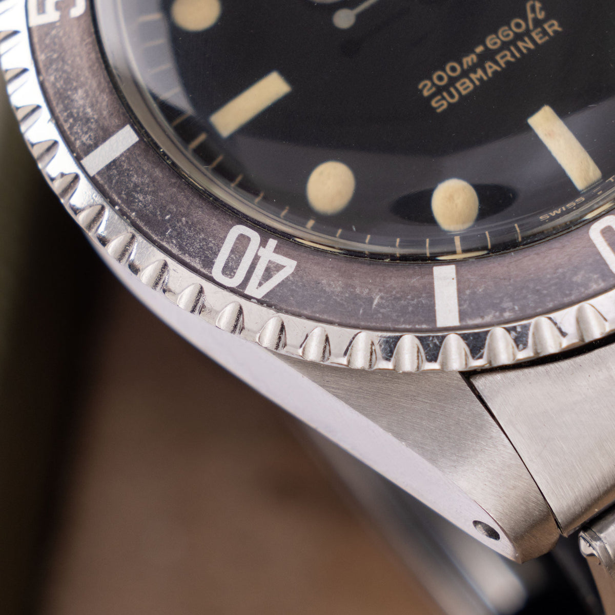 Rolex Submariner Gilt dial ref 5513 first owner provenance