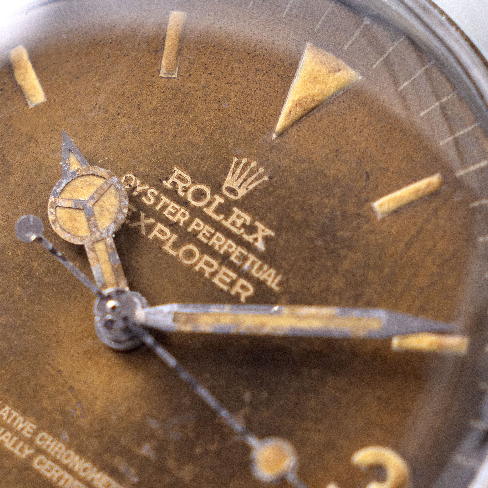 Rolex Explorer 1016 "Honey" Gilt Tropical dial