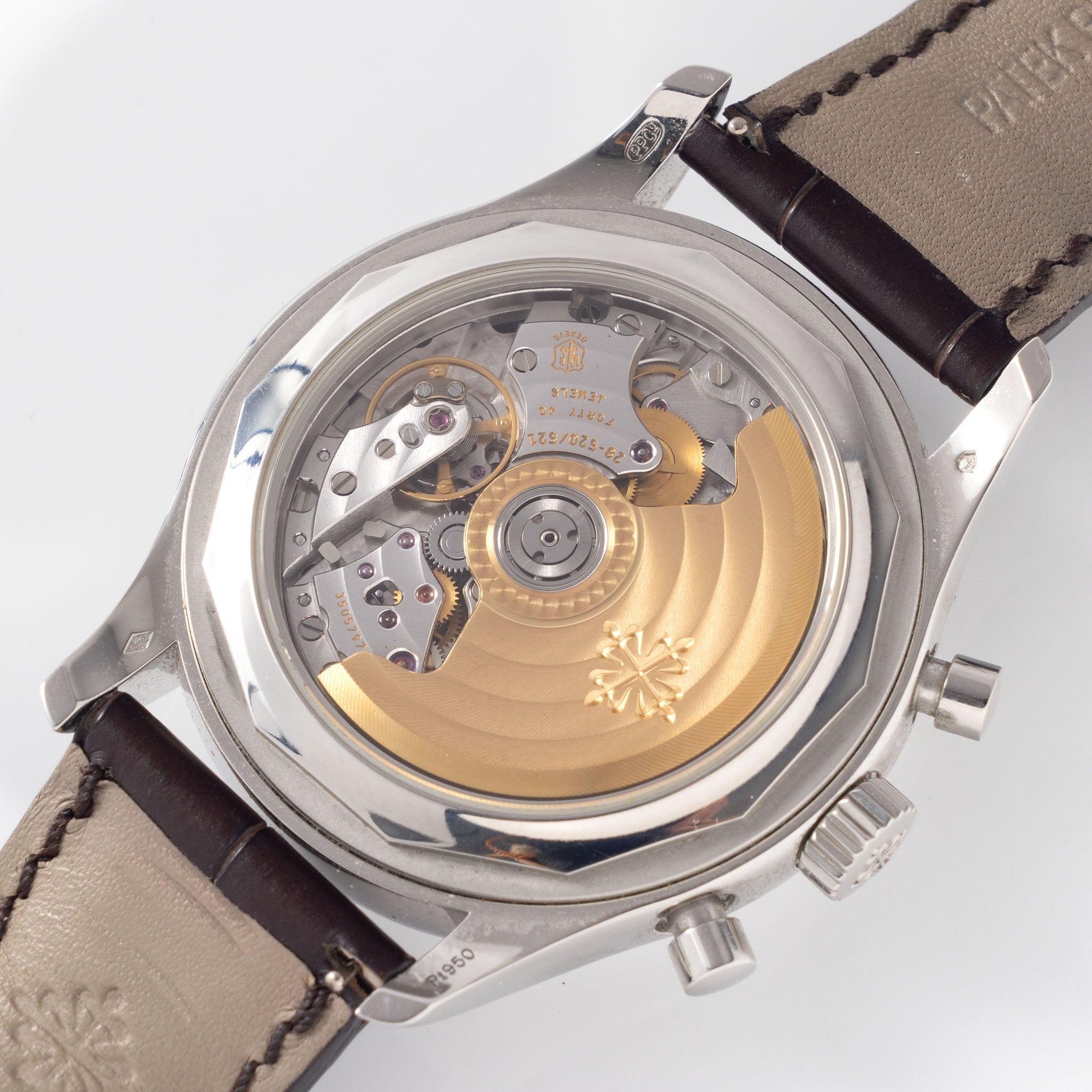 Patek Philippe Annual Calendar Flyback Chronograph 5960P in Platinum Execution Grey dial Full Set