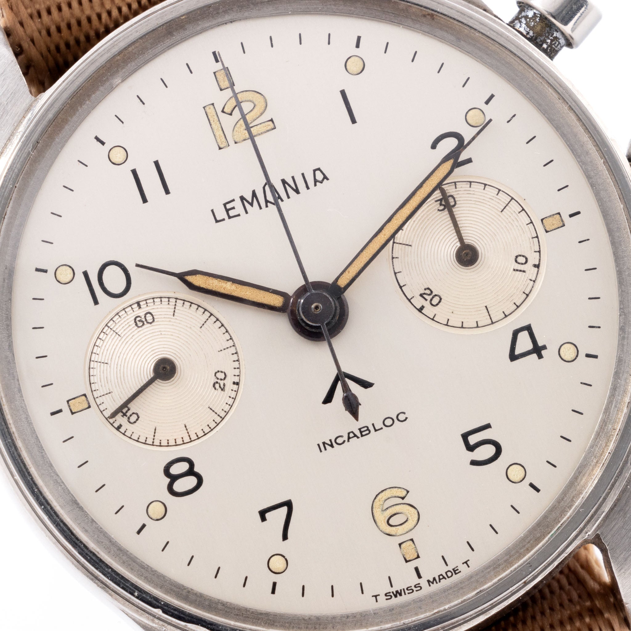 Vintage lemania clearance chronograph