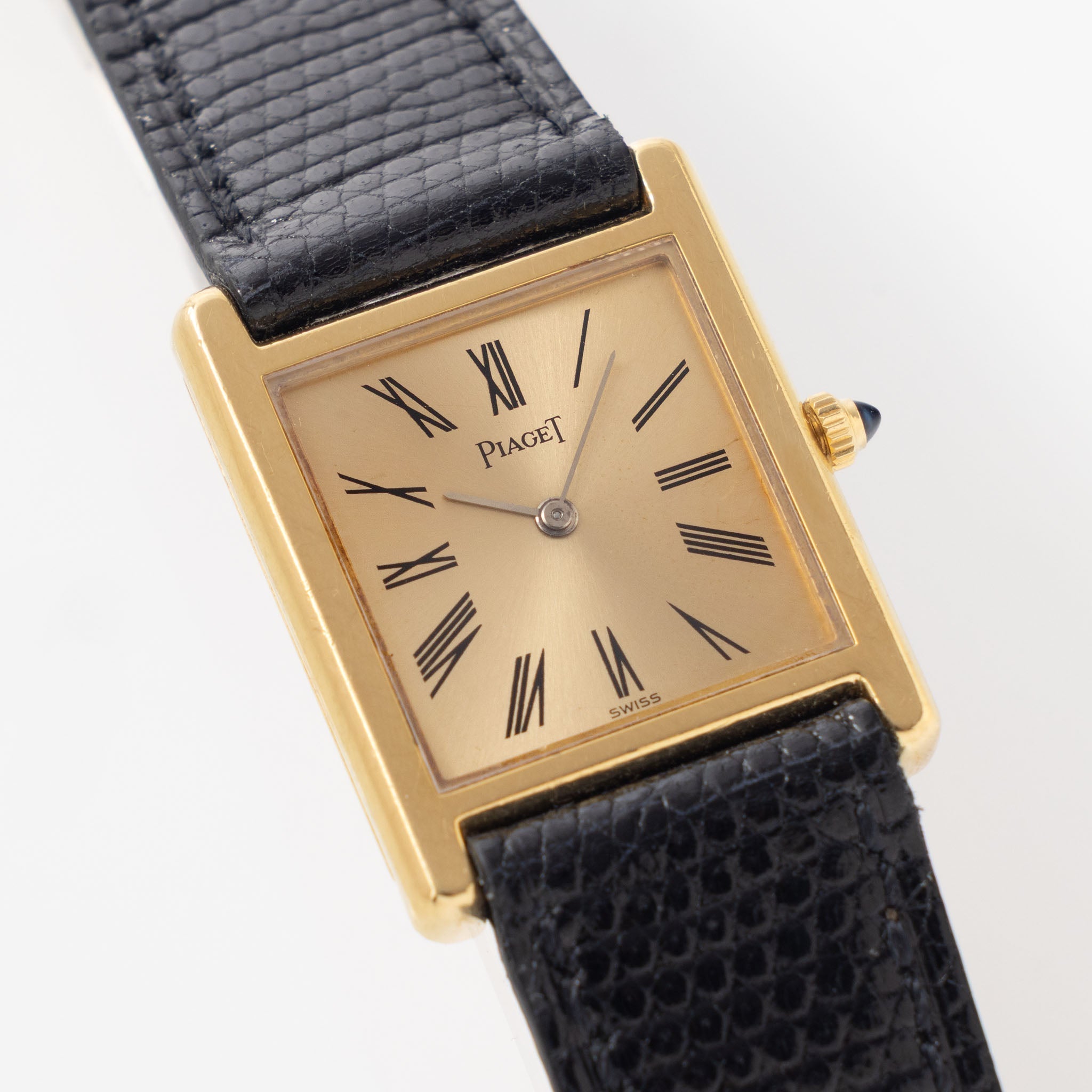 Piaget Tank Dress-watch in 18k Yellow Gold ref. 90802
