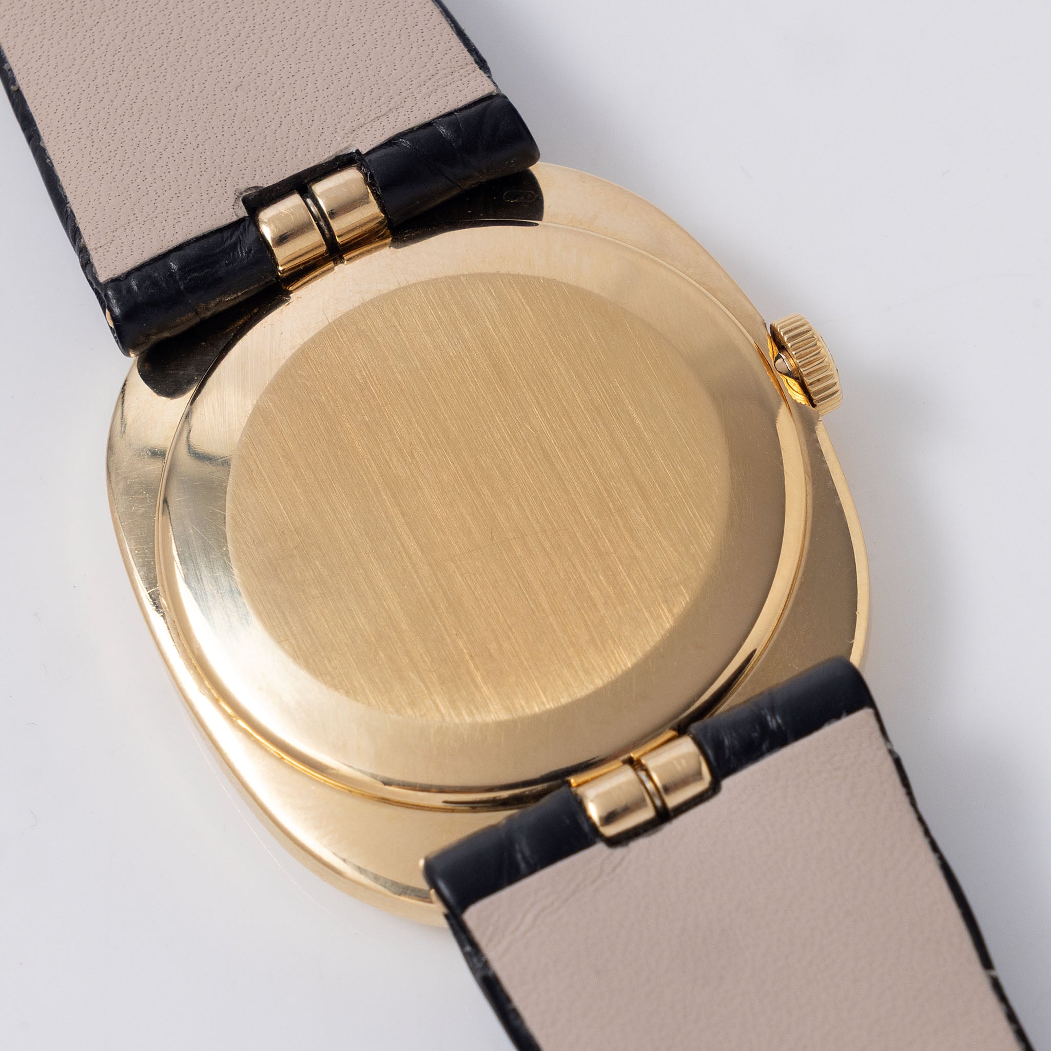 Patek Philippe Ellipse D'Or 3648J Blue Soleil Sigma Dial in 18k Yellow Gold with Original Box
