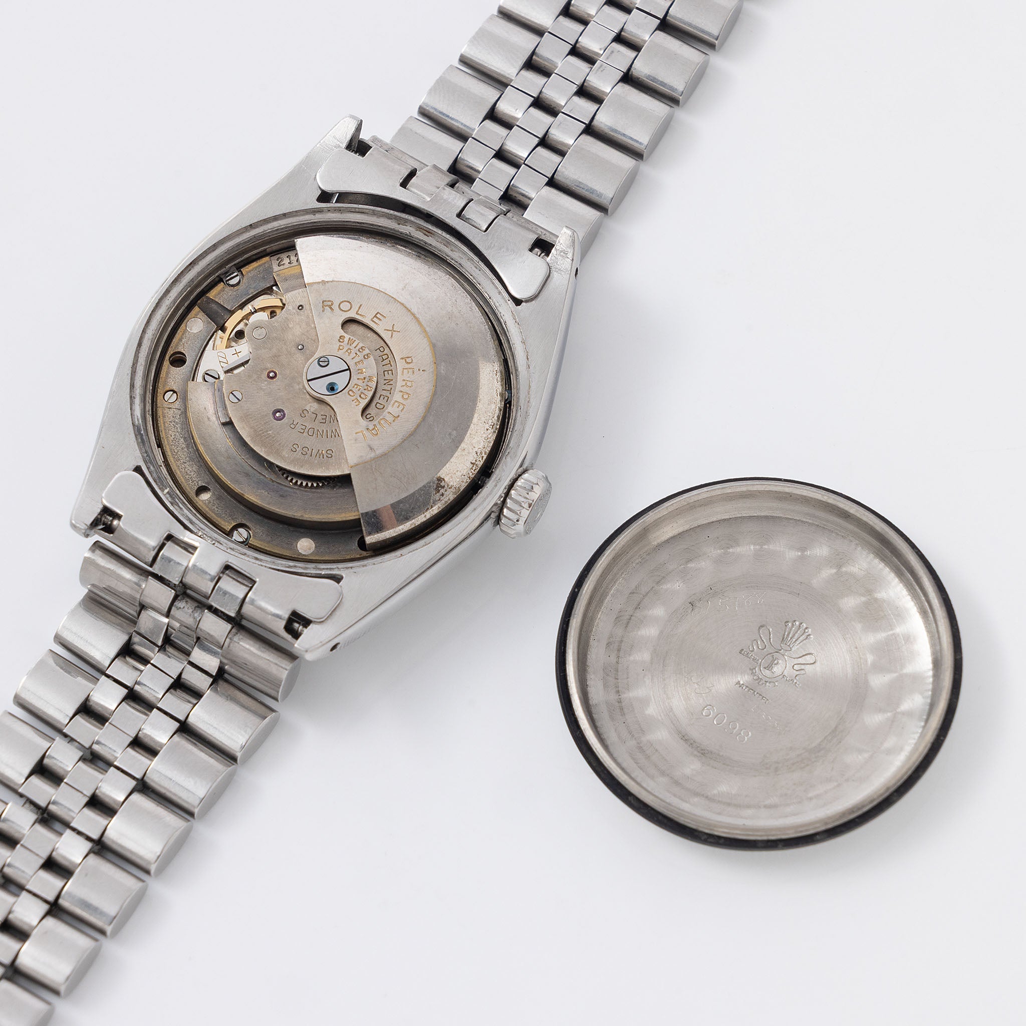Rolex Oyster Perpetual Ovettone ref. 6098 Checkerboard Dial