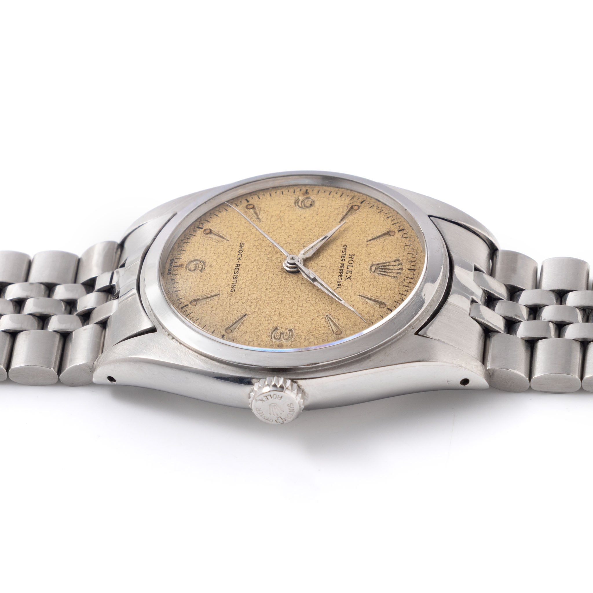 Rolex Oyster Perpetual Ovettone ref. 6098 Checkerboard Dial