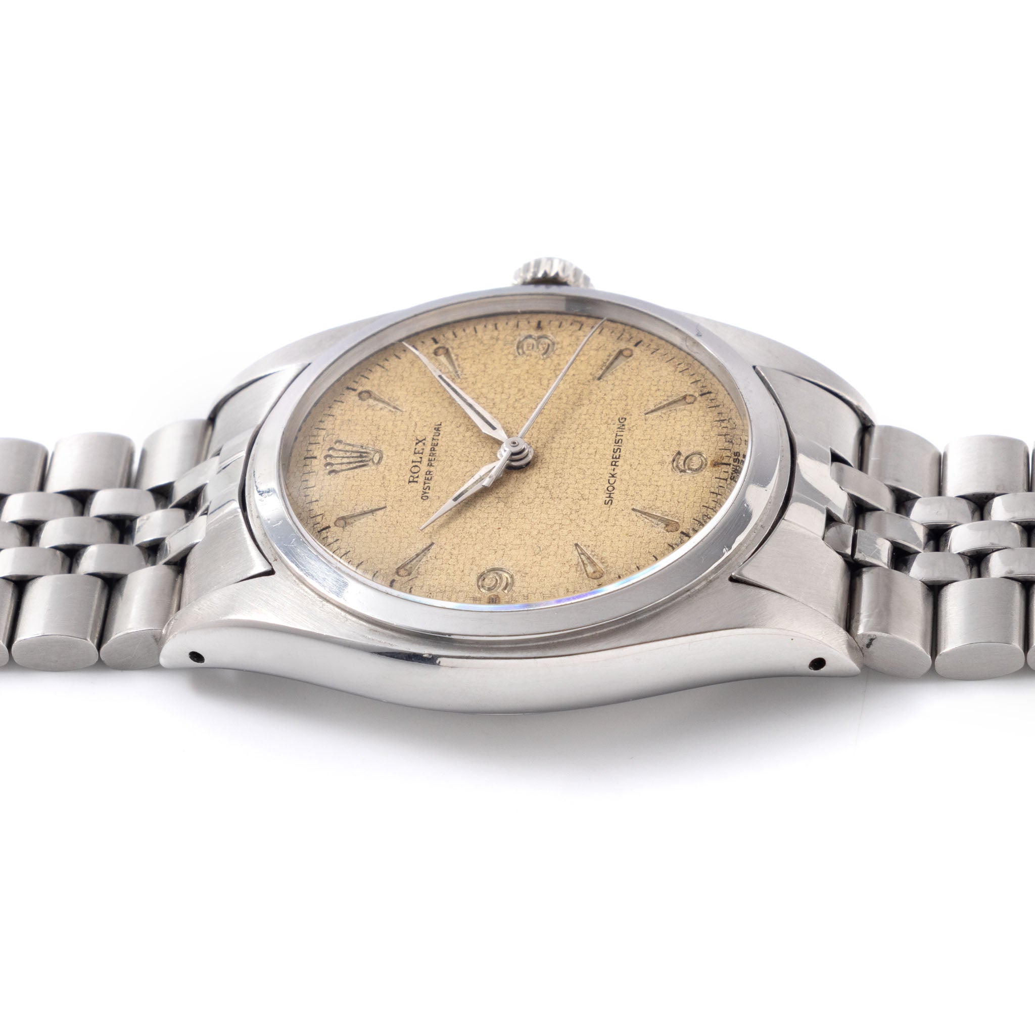Rolex Oyster Perpetual Ovettone ref. 6098 Checkerboard Dial