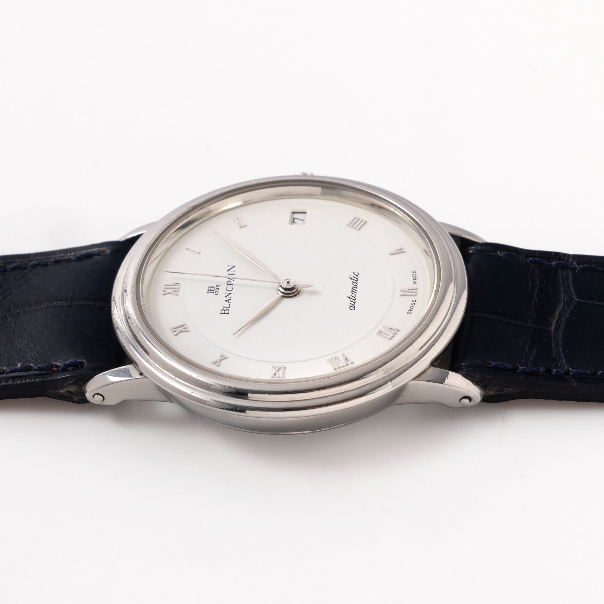 Blancpain Automatic Villeret Ultra-slim Dresswatch white dial ref. B0021 1127 55