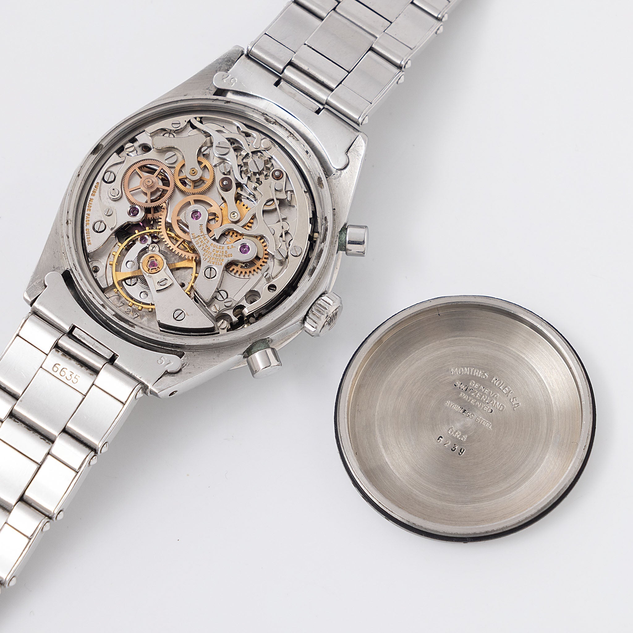 Rolex Cosmograph Daytona 6262 Exotic White Dial