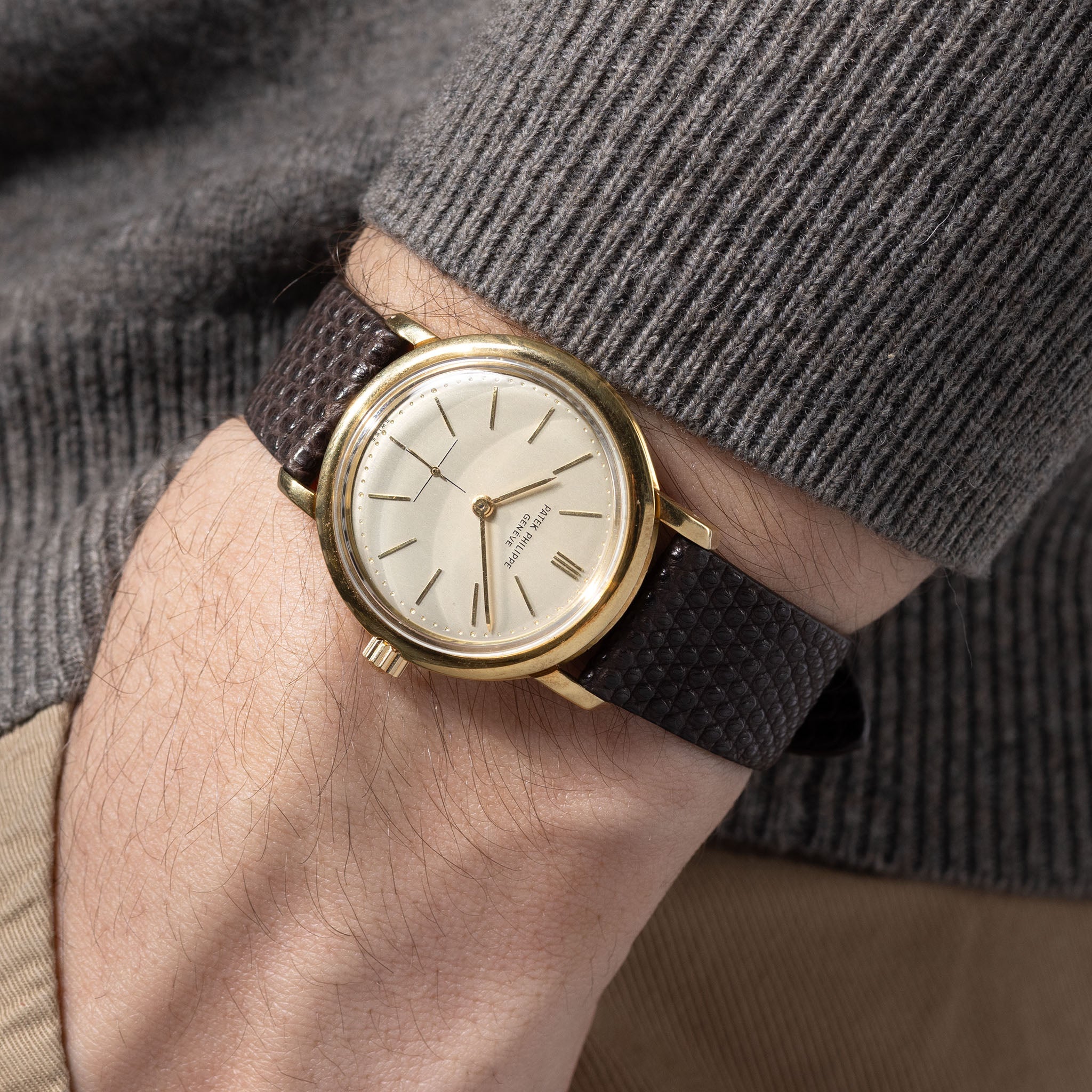 Patek Philippe Calatrava 3440J Automatic in 18k Yellow Gold 