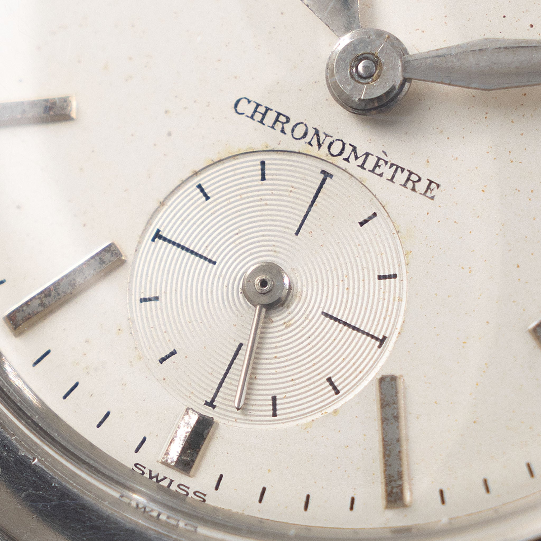 Rolex Oyster Perpetual "Bubble Back" Silver Dial in steel ref. 2764