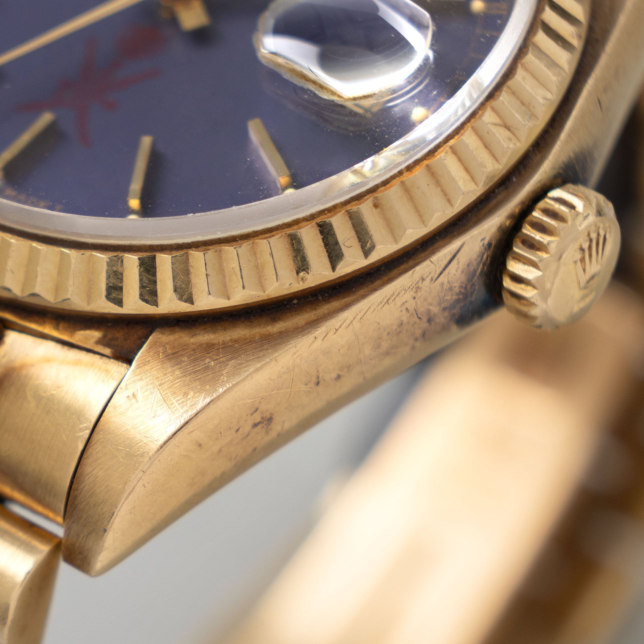 Rolex Day-Date 18038 Purple  Khanjar dial from original owner’s family with Provenance