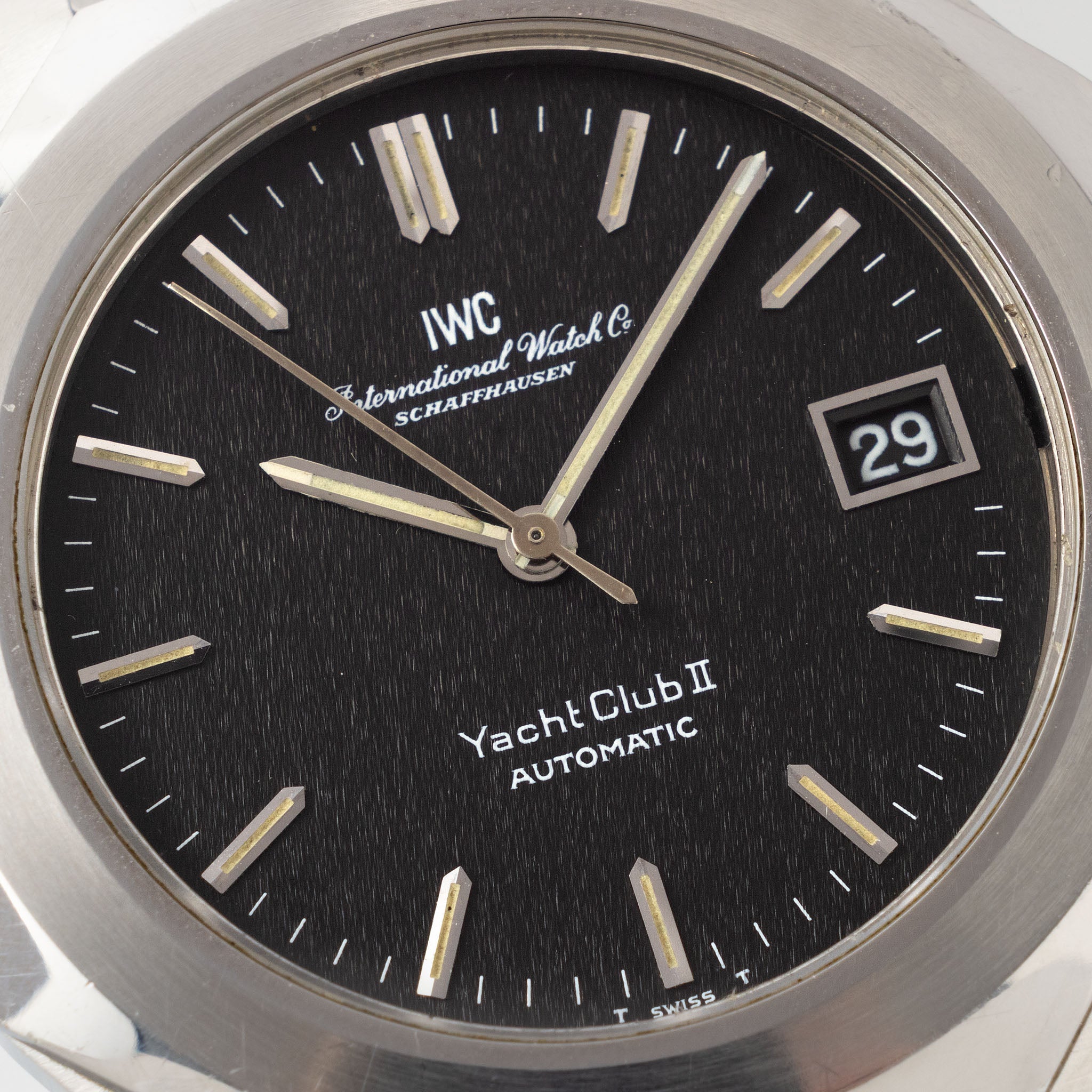 IWC Yacht club II Jumbo Automatic Black dial ref 3212