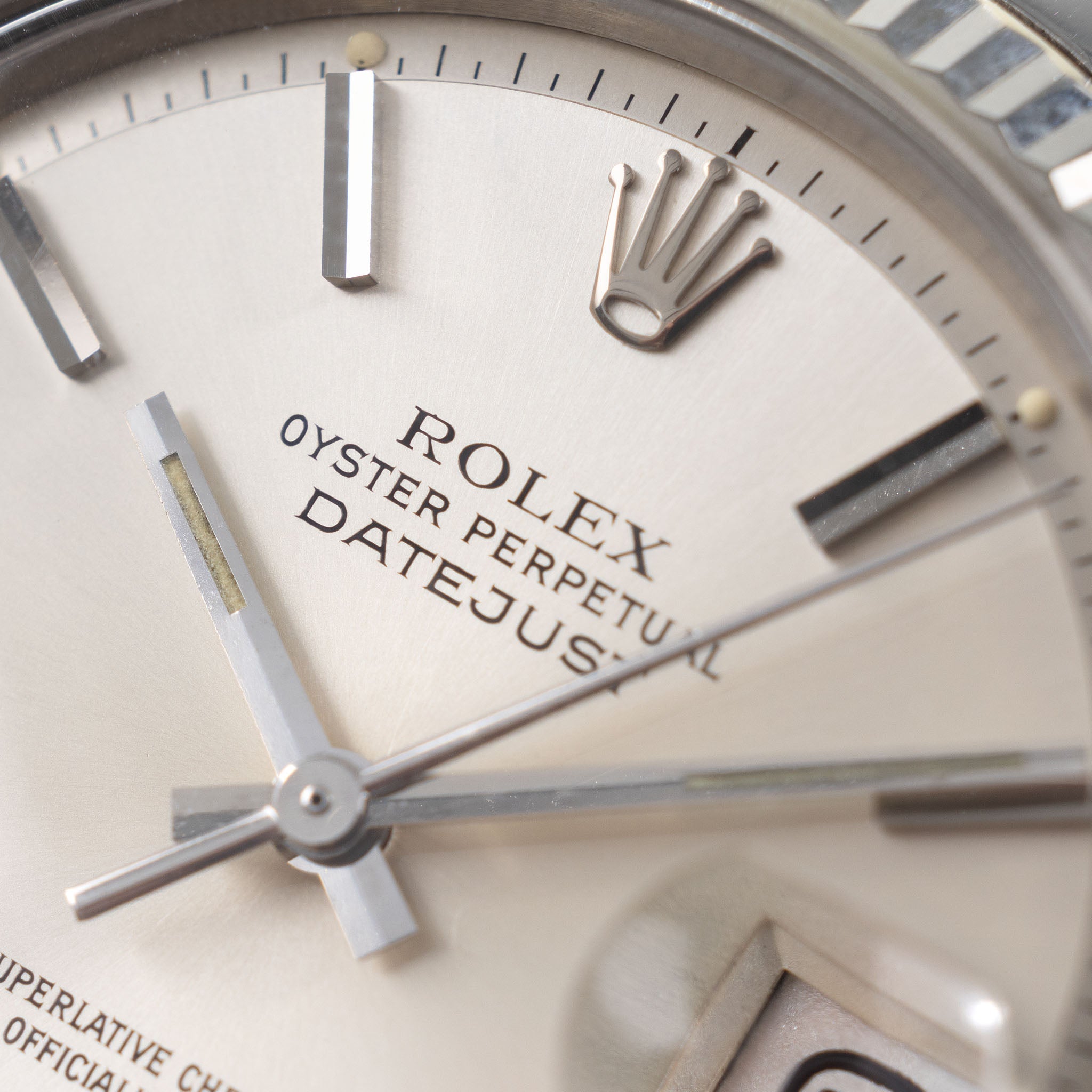 Rolex Datejust Silver dial ref 1601