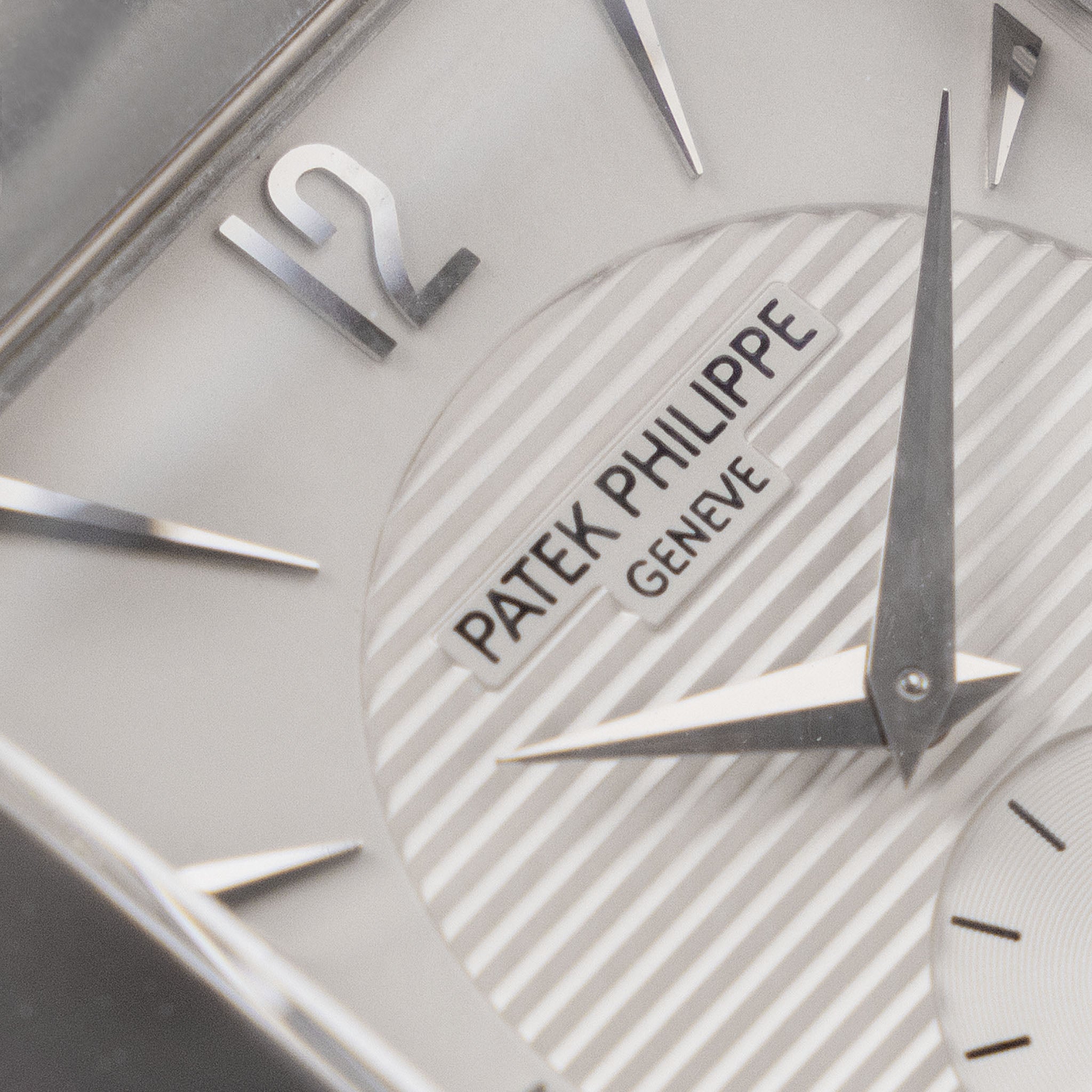 Patek Philippe Gondolo Silver dial in 18 k white gold ref 5111G