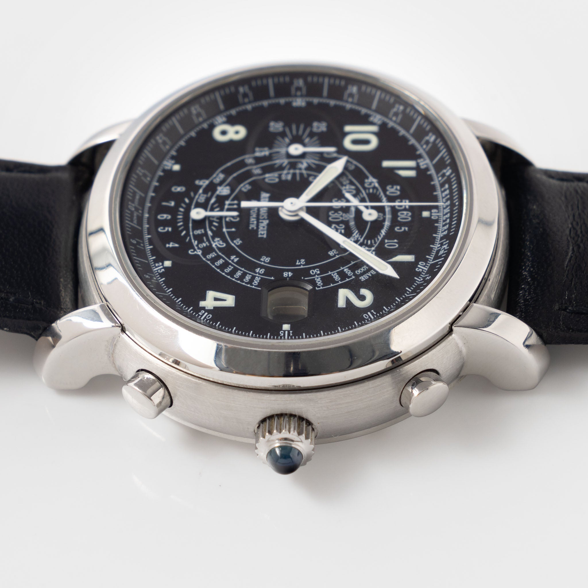 Y2K PPFM ナポレオン ウール archive アーカイブ　00s Audemars Piguet Millenary Chronograph Black Dial ref. 25822ST with Ori