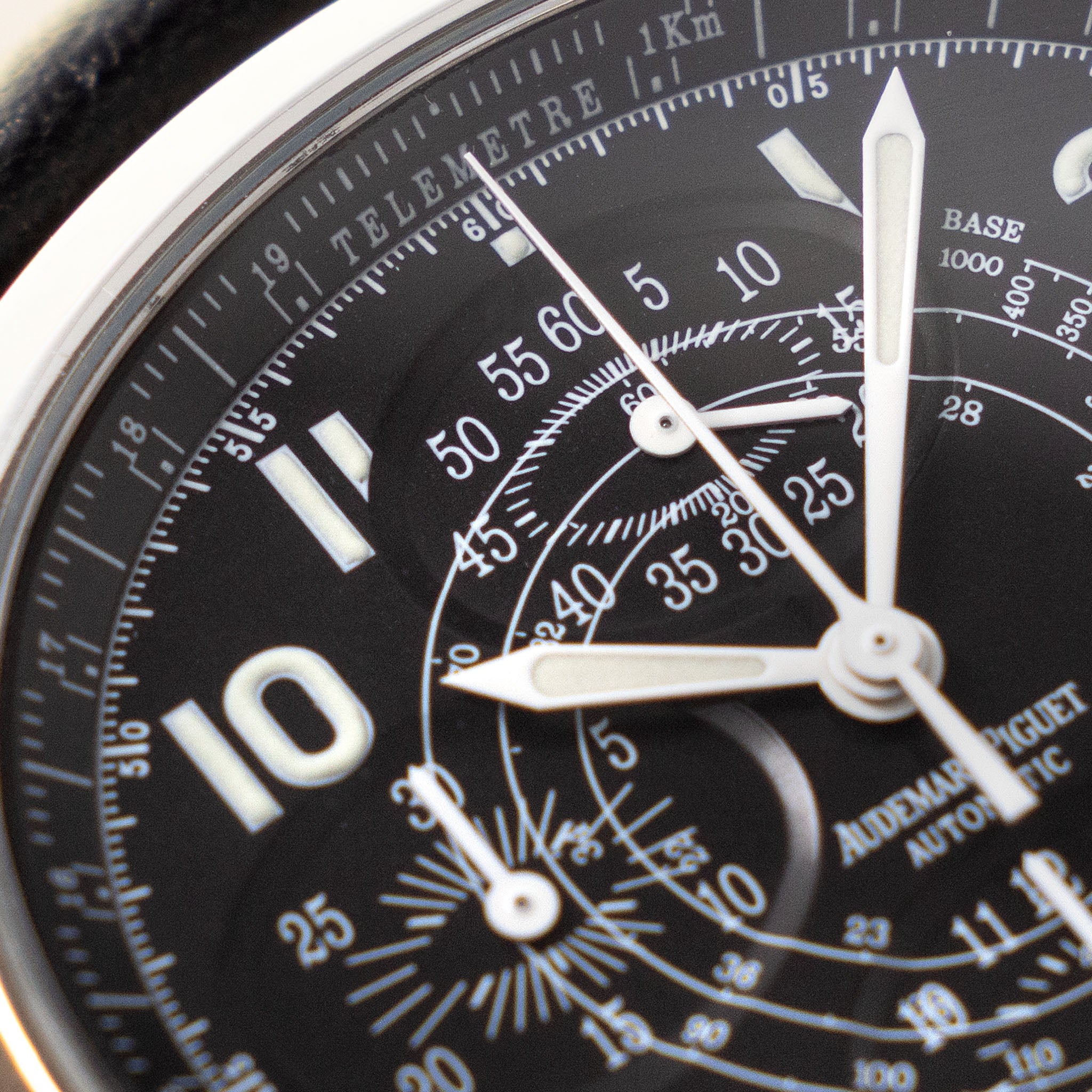 Audemars Piguet Millenary Chronograph Black Dial ref. 25822ST with Ori