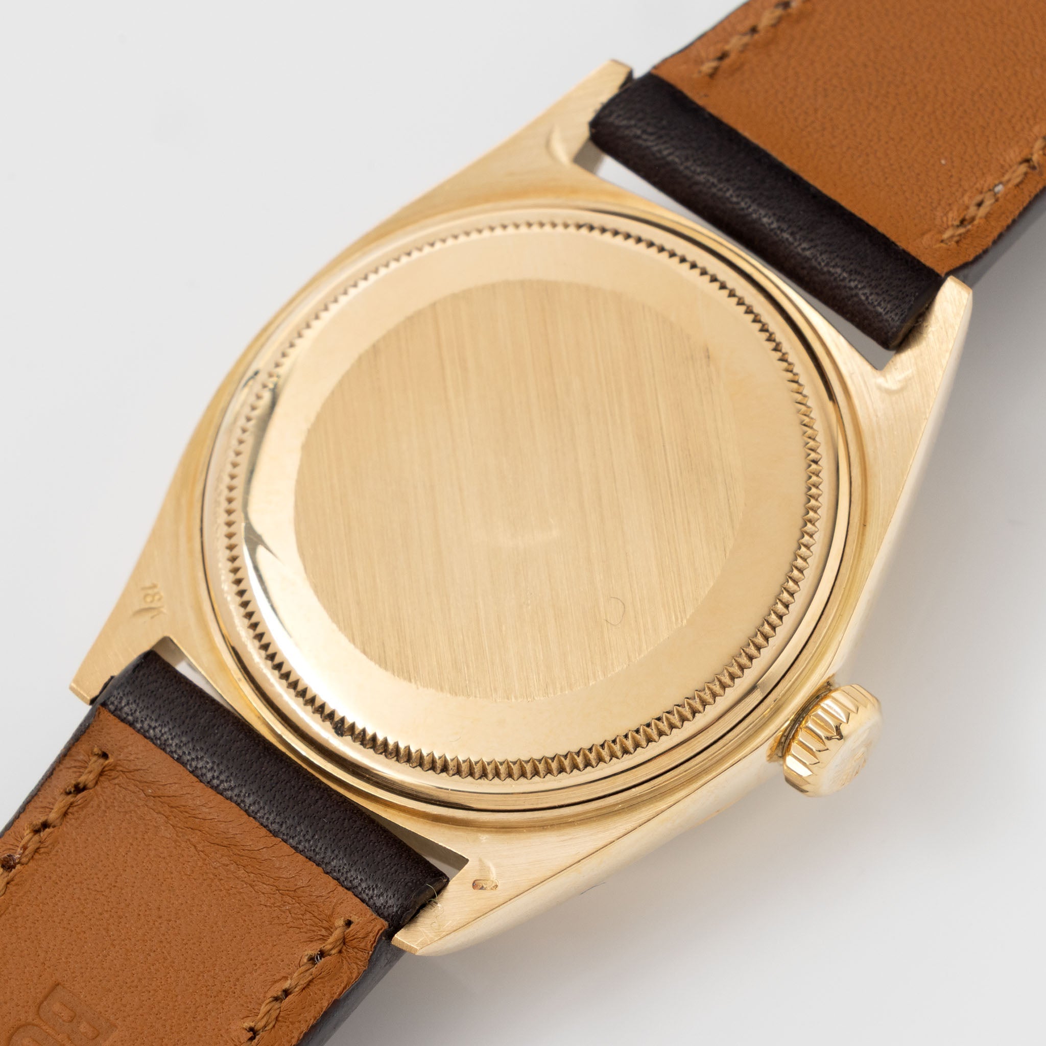 Rolex Datejust 1600/8 Cream Buckley Dial in 18k Yellow Gold