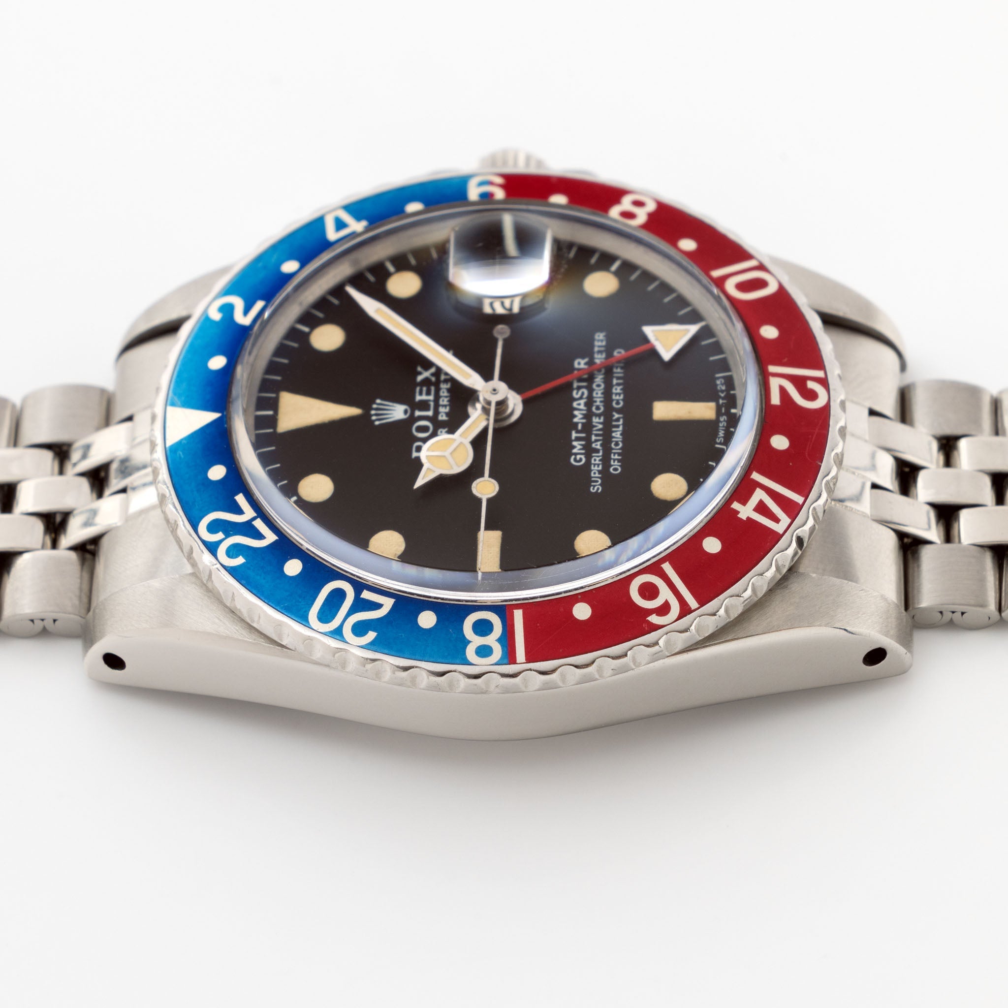 Rolex GMT-Master 1675 Mk1 Long-E Brown Tropical Dial with Faded Pepsi Bezel