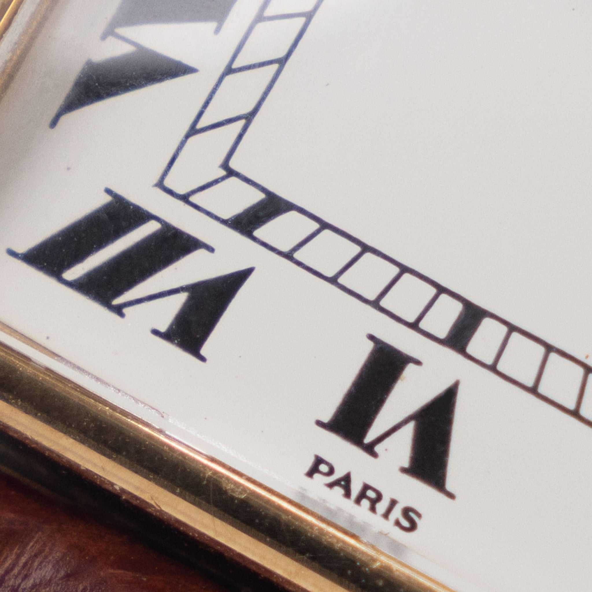 Cartier Tank Louis Paris Dial in 18k Yellow Gold Ref. 78086