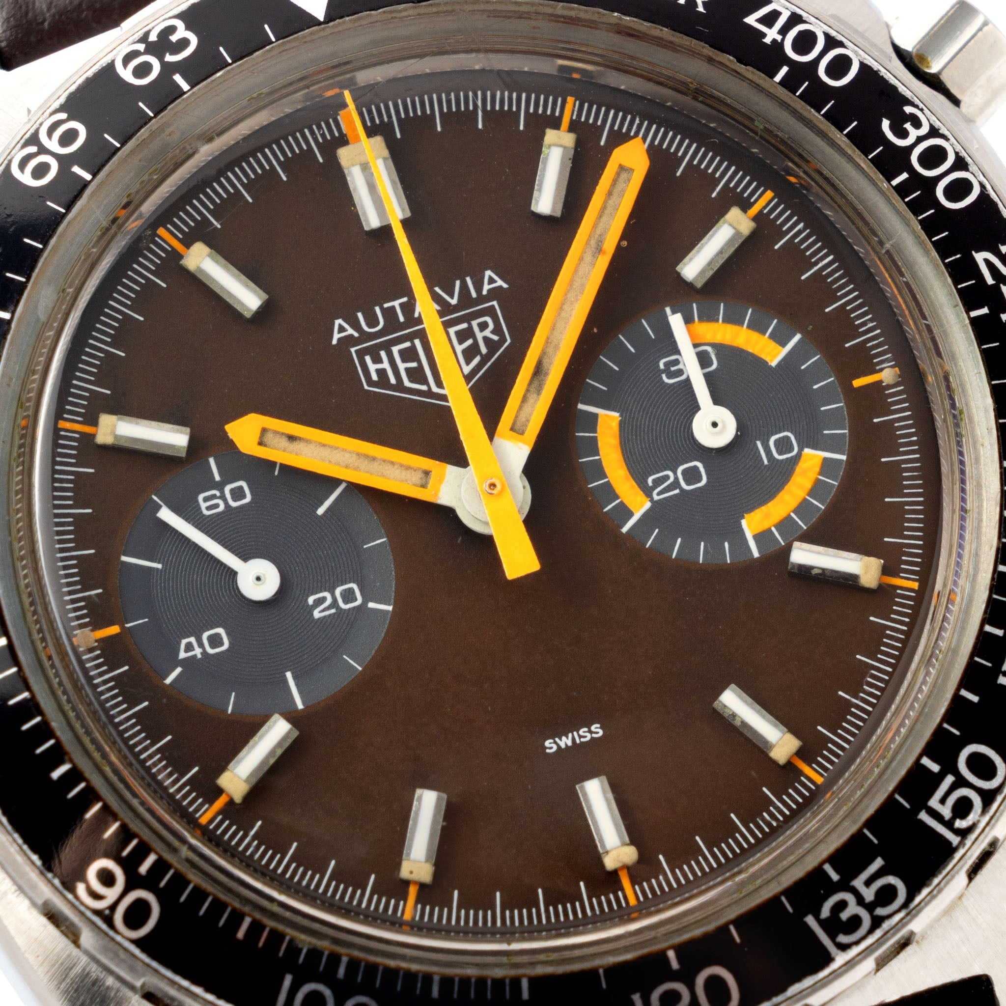 Heuer Autavia Chronograph Tropical Brown Dial ref. 73363