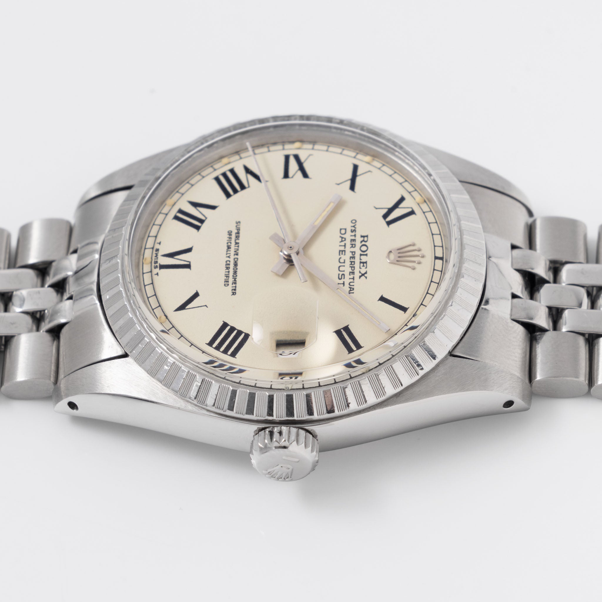 Rolex Datejust 1603 Cream Buckley Dial