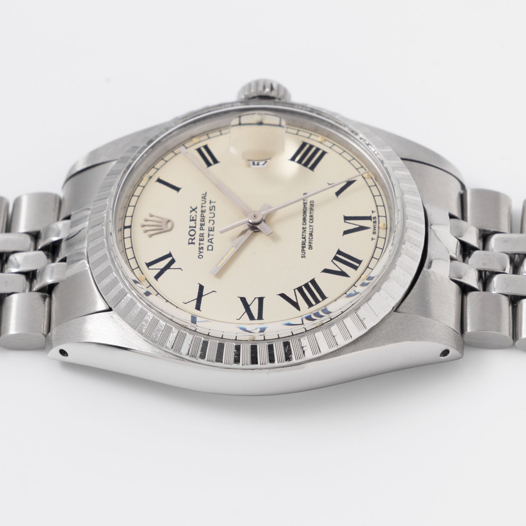 Rolex Datejust 1603 Cream Buckley Dial