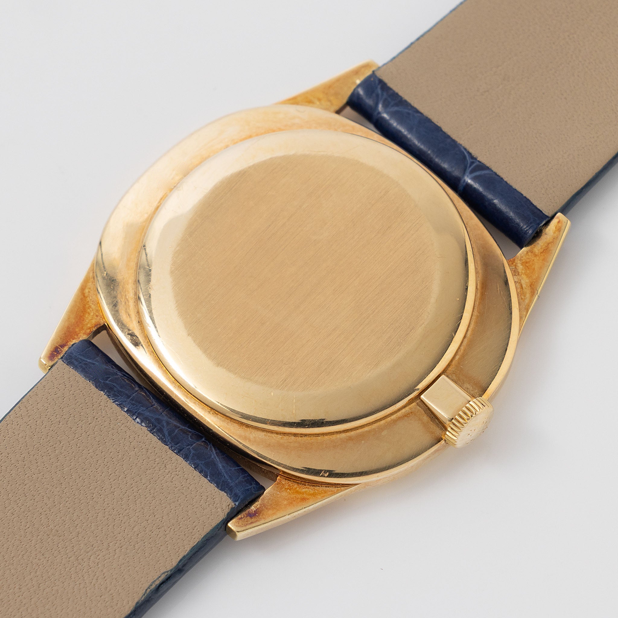 Patek Philippe Golden Ellipse Blue Jeans Dial Ref. 3534-2 in 18k Yellow Gold