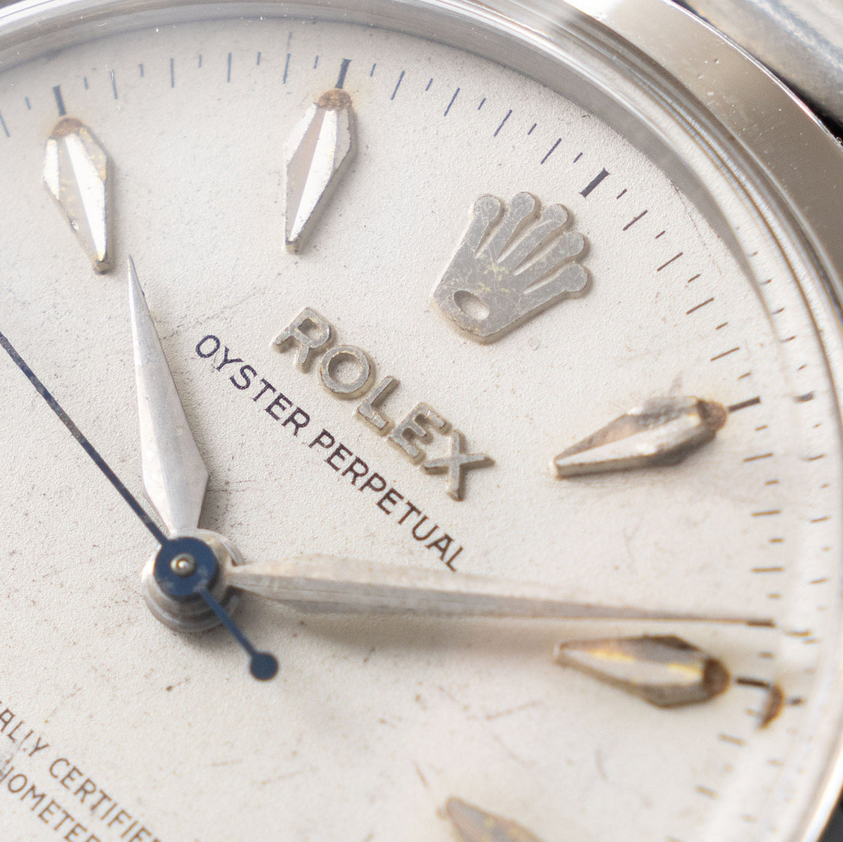 Rolex Oyster Perpetual Swiss only OCC Cream dial ref 6532