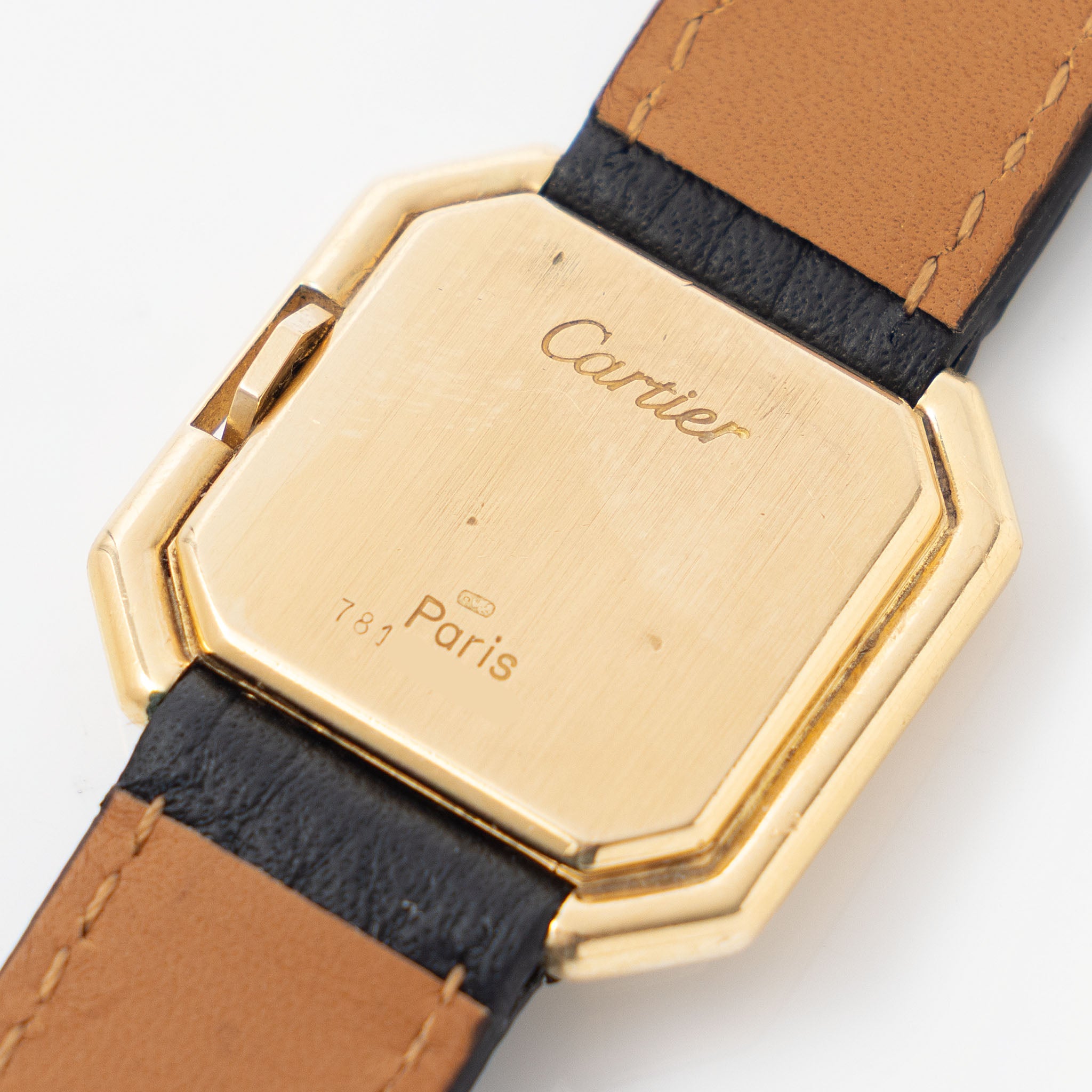 Cartier Ceinture in 18k Yellow Gold ref. 78100 Manual Wound Paris Dial