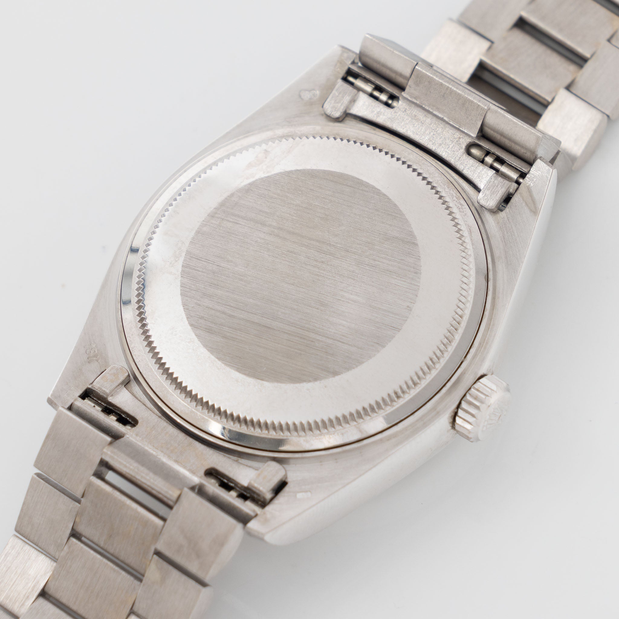 Rolex Day-Date 18039 Salmon Dial in 18k White Gold Box and Paper Set