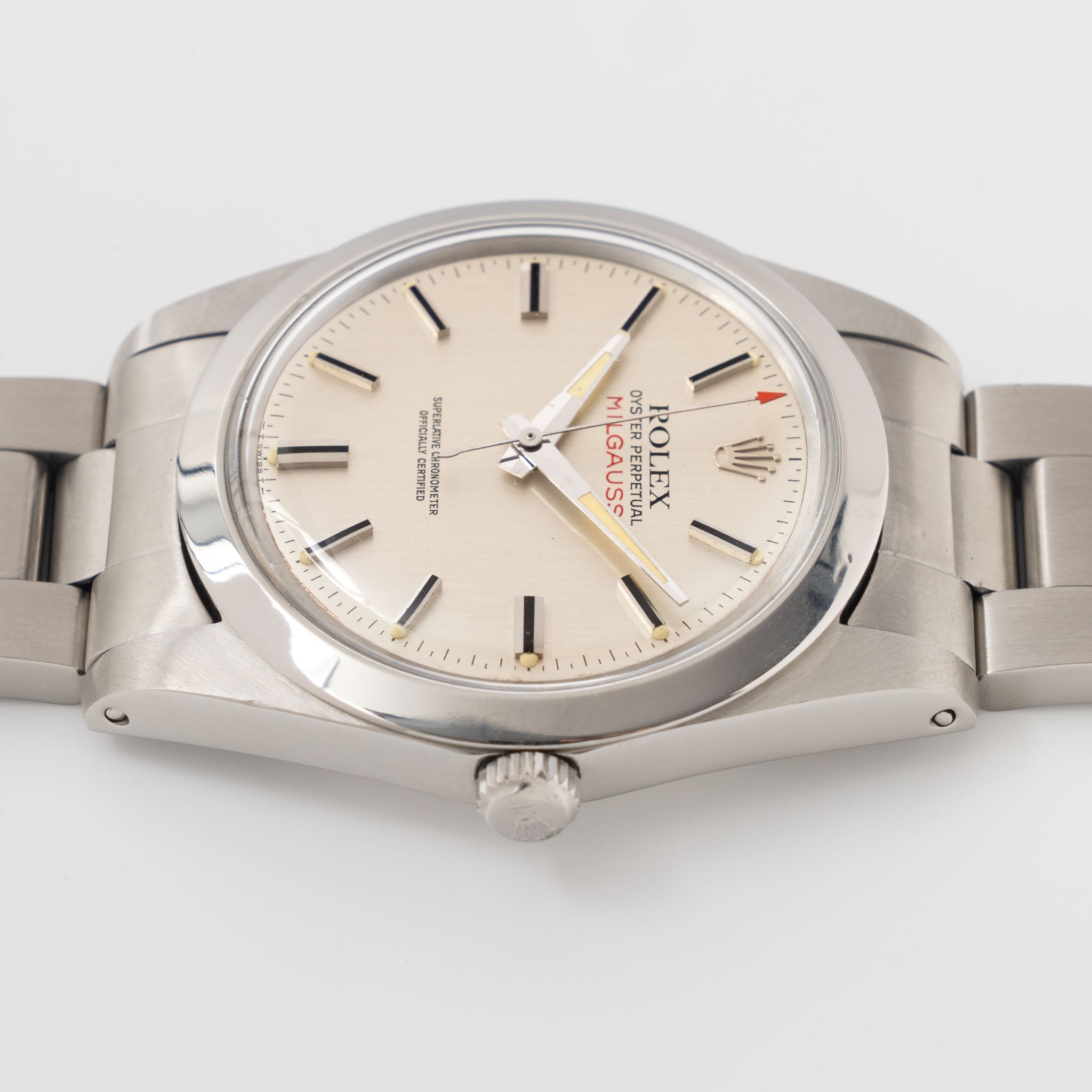 Rolex Millgauss 1019 Silver Dial