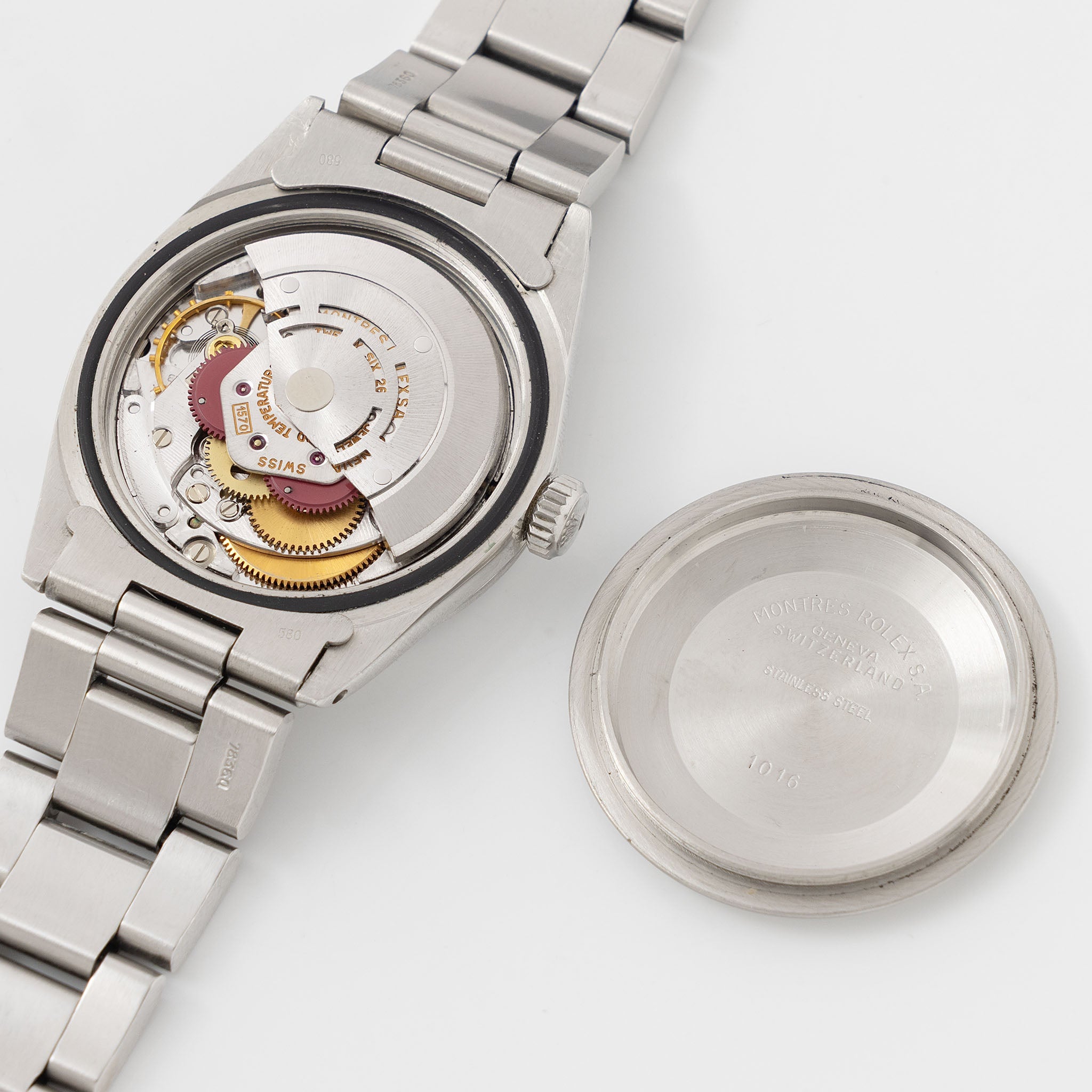 Rolex Explorer 1016 MK5 Dial Box and Paper Set