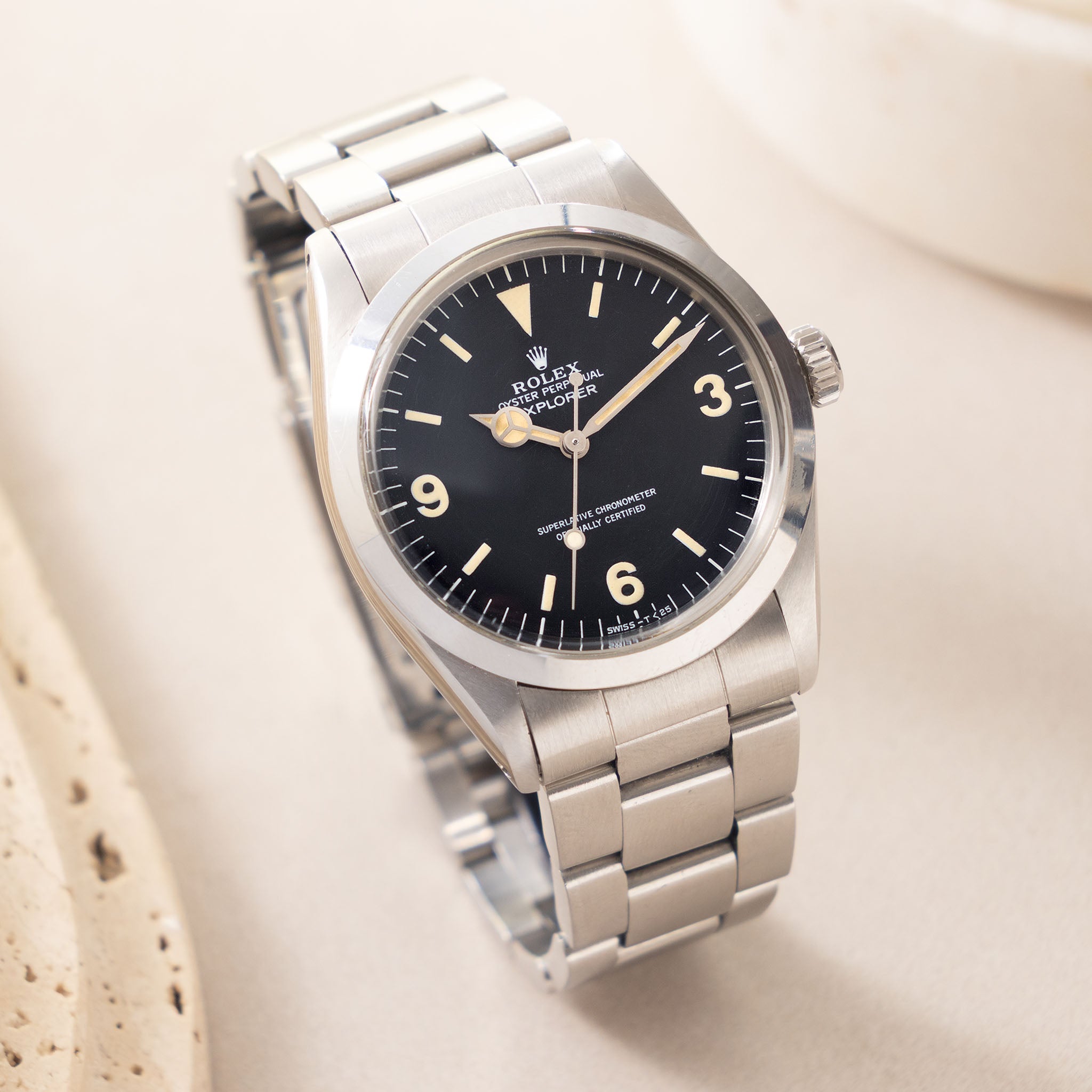 Rolex Explorer 1016 MK5 Dial Box and Paper Set