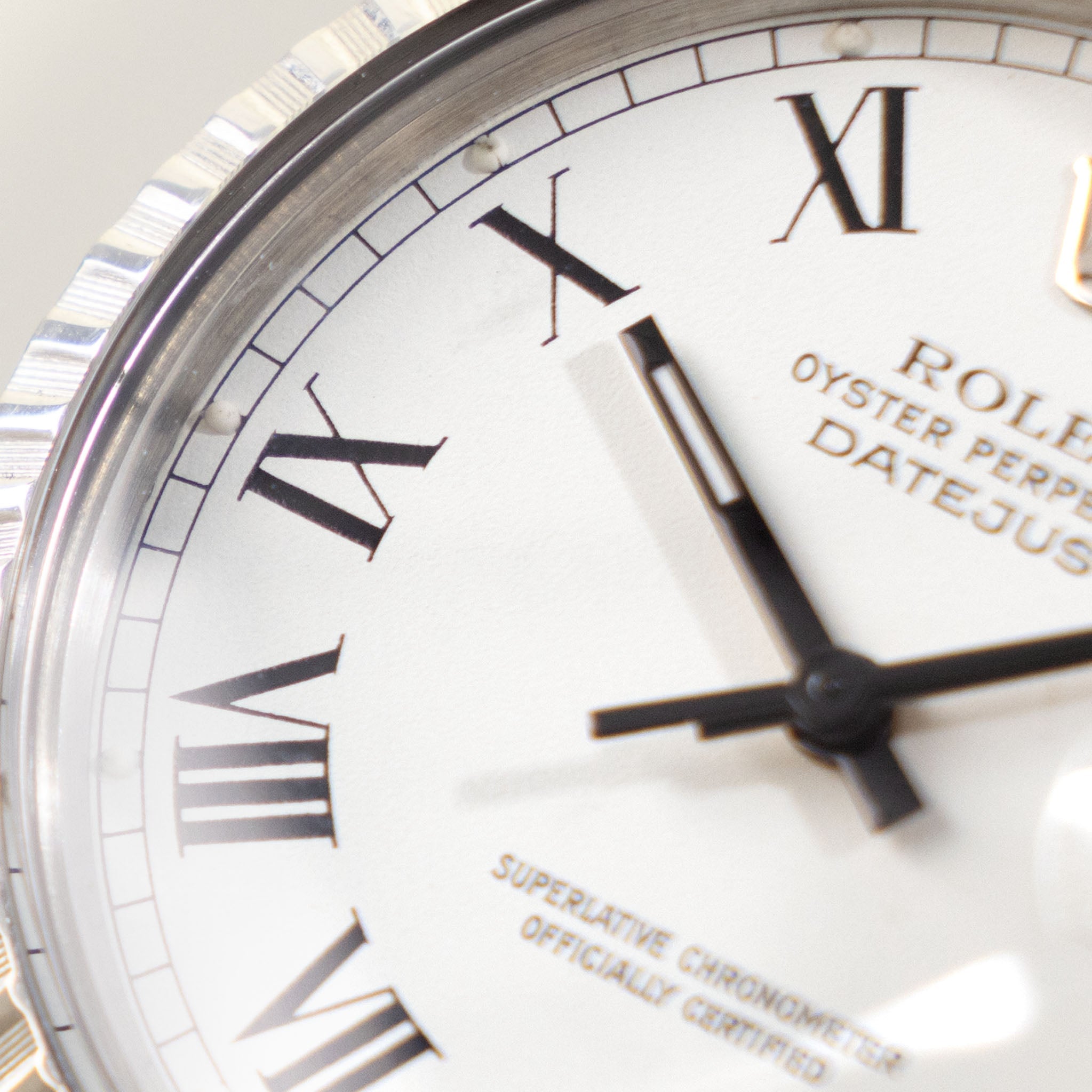 Rolex Datejust 16030 White Buckley Dial with Box and Original Punched Guarantee Paper